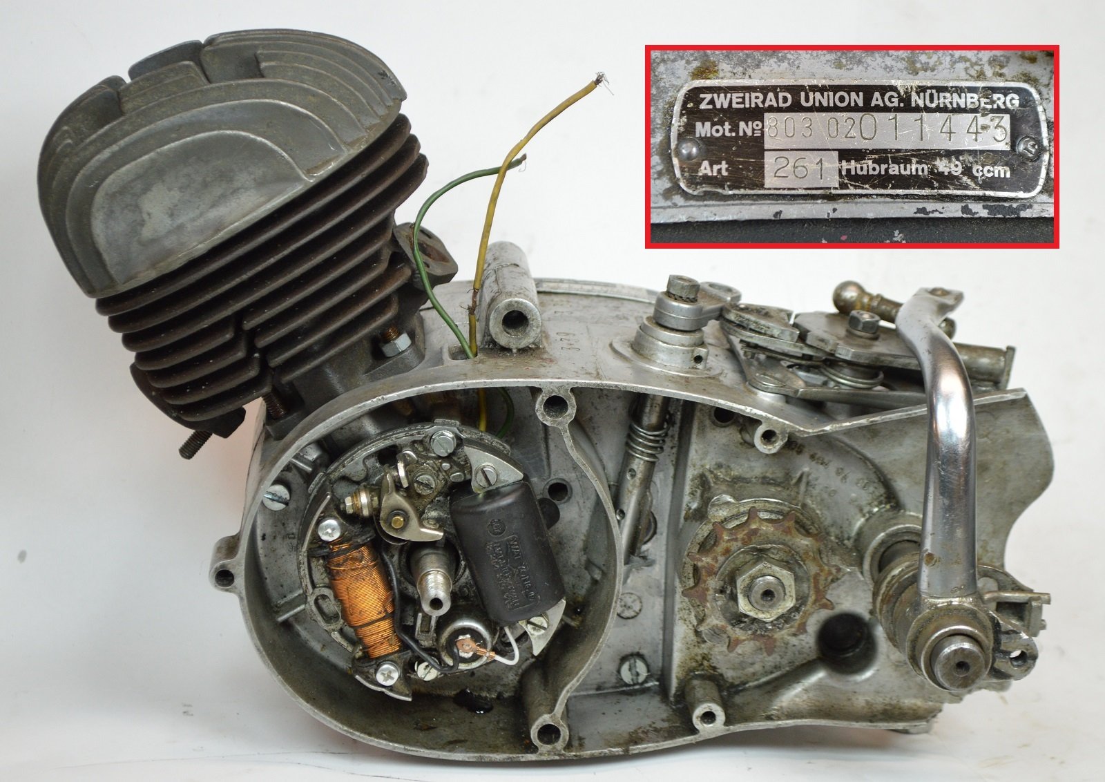 Zweirad Union/Victoria EM 50 mopedmotor 803/261.. (415319400) ᐈ Köp på