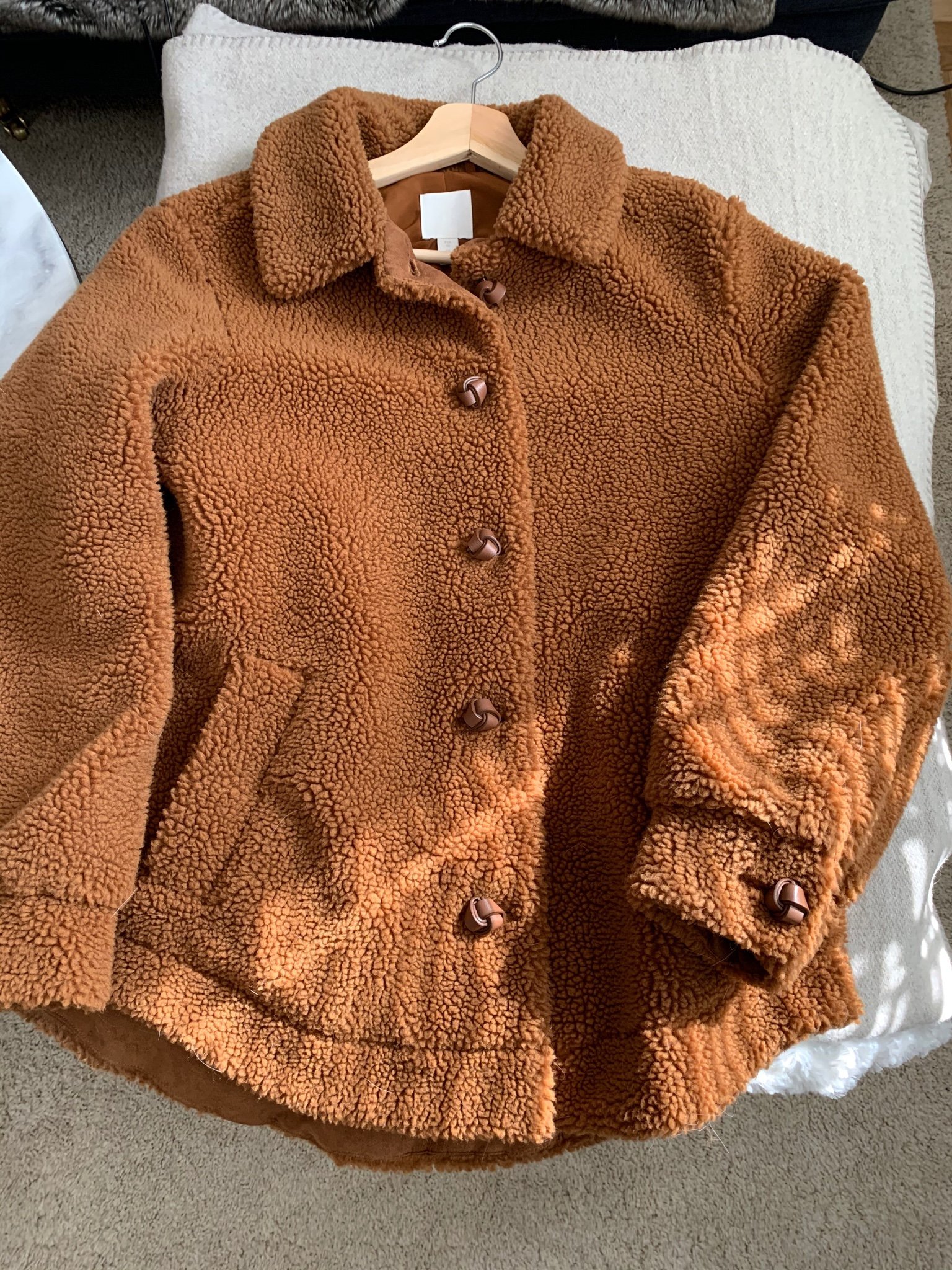 Jacka Teddy från H&M stl. 36, fint skick Jacka Teddy från H&M stl. 36, fint skick