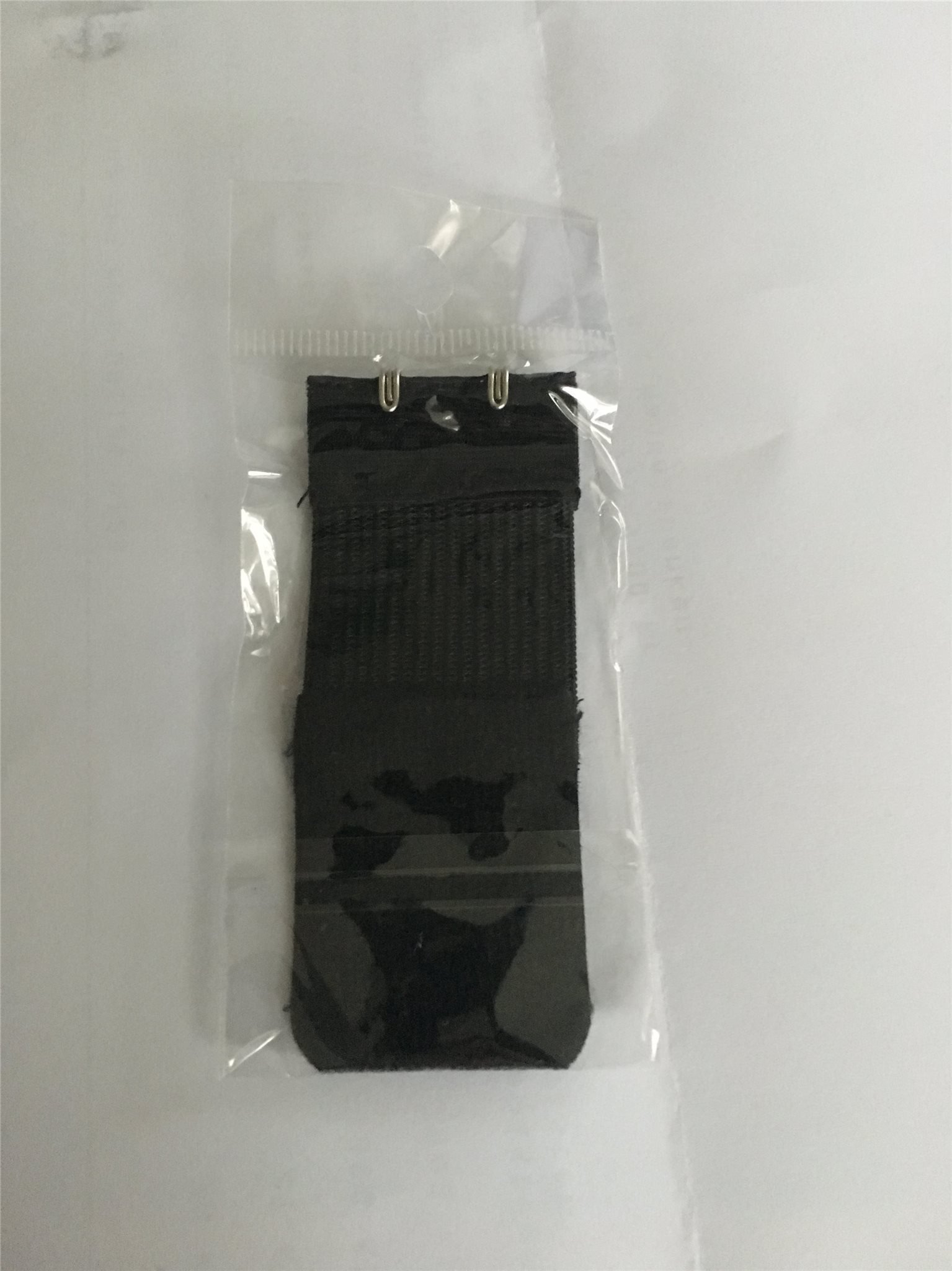 Helt Ny BH-Förlängare :2/Rader Flexibel-Bekväm 1Pack -Svart