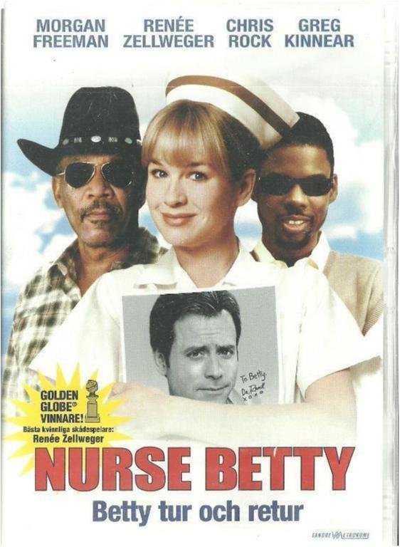 NURSE BETTY - RENÉE ZELLWEGER (INPLASTAT -SVENSKT TEXT )