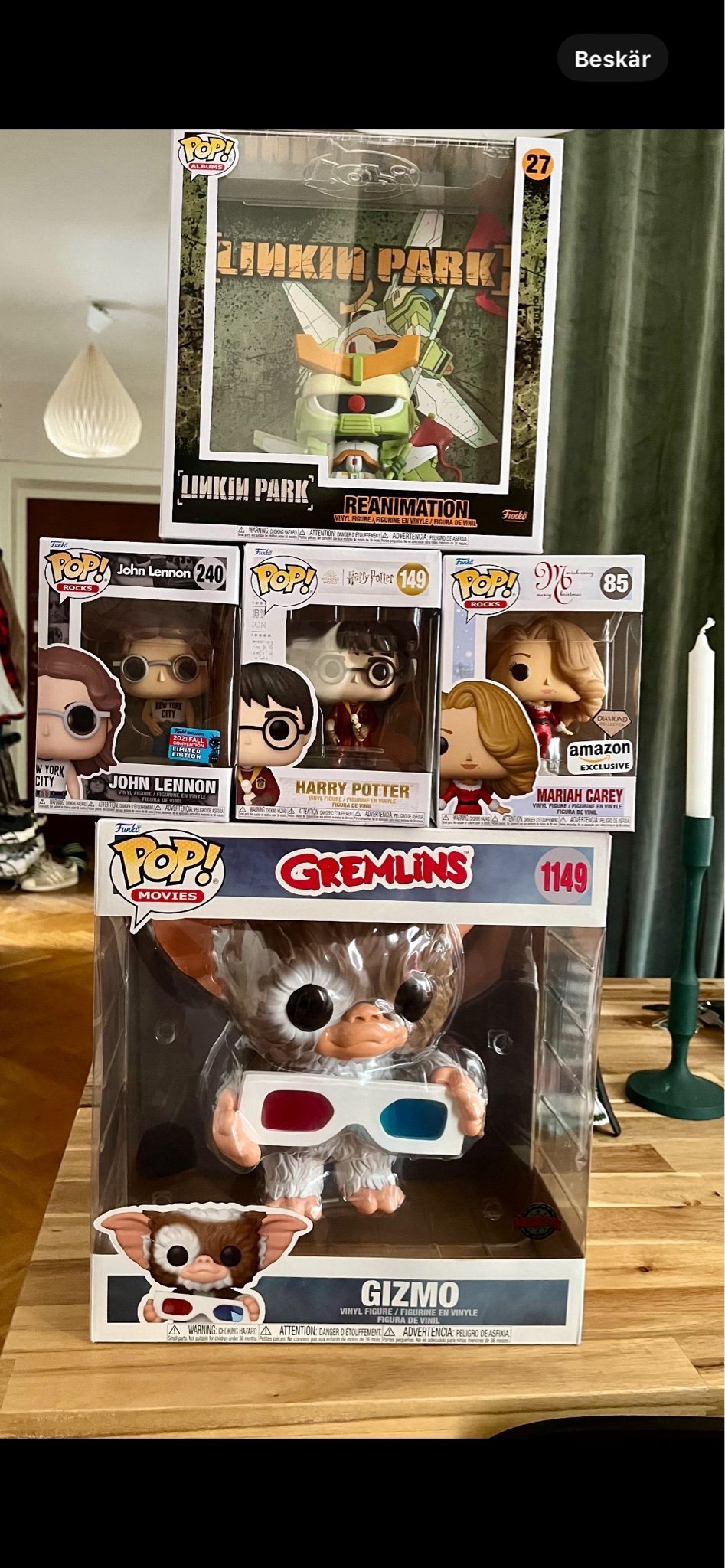 Se produkter som liknar 5 st Funko Pop figurer på Tradera (638566951)