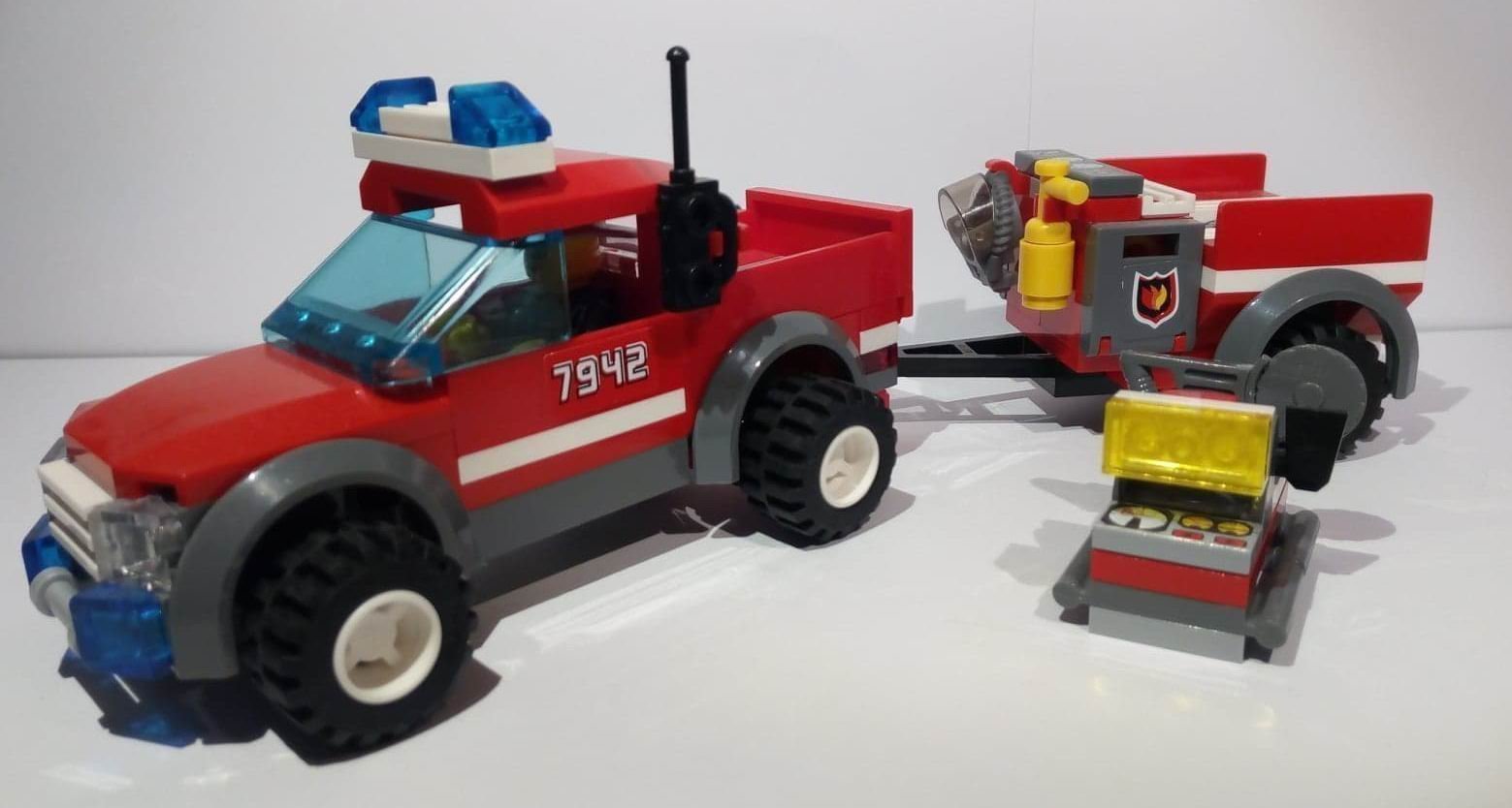 Lego City Off Road Fire Rescue Set Nummer 794 ᐈ Kop Pa Tradera