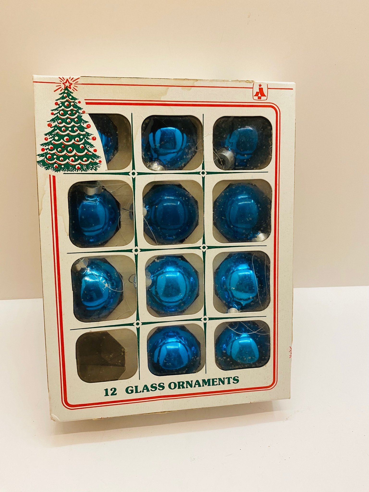 Äldre amerikanska julgranskulor i glas julgran .. Köp på Tradera