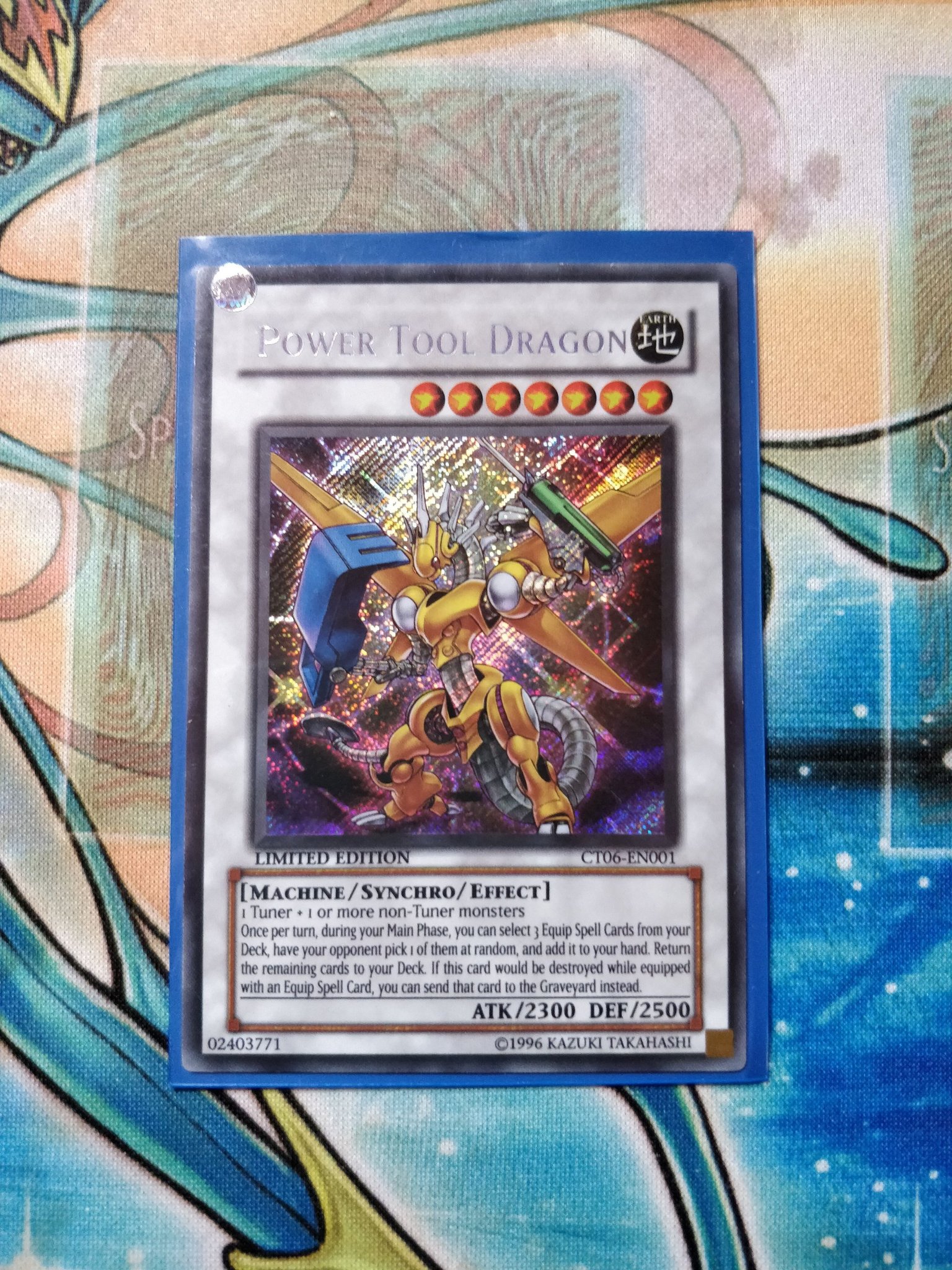 YuGiOh Secret Rare Power Tool Dragon CT06EN001.. (410843587) ᐈ Köp på