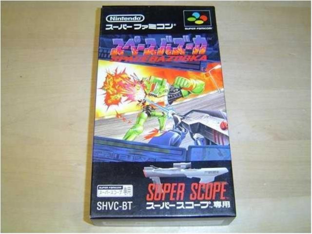 SPACE BAZOOKA SUPER NINTENDO SNES JAPANSKT *NYTT*