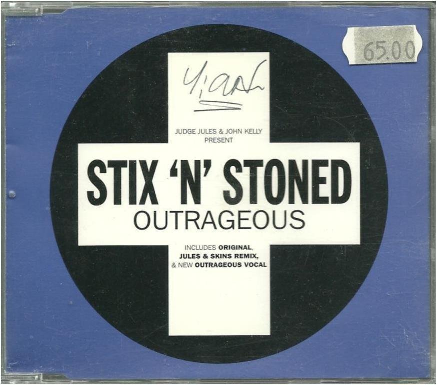 Stix `n`Stoned - Outrageous/Positivia - 5 versions