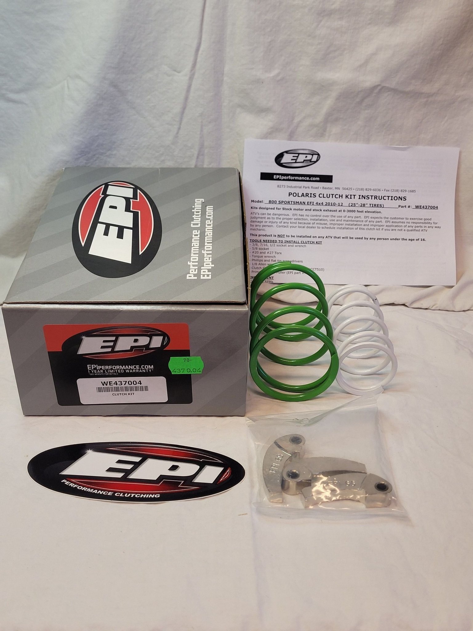 ATV Variator Kit Front Clutch Drive Pulley Variator Assembly For