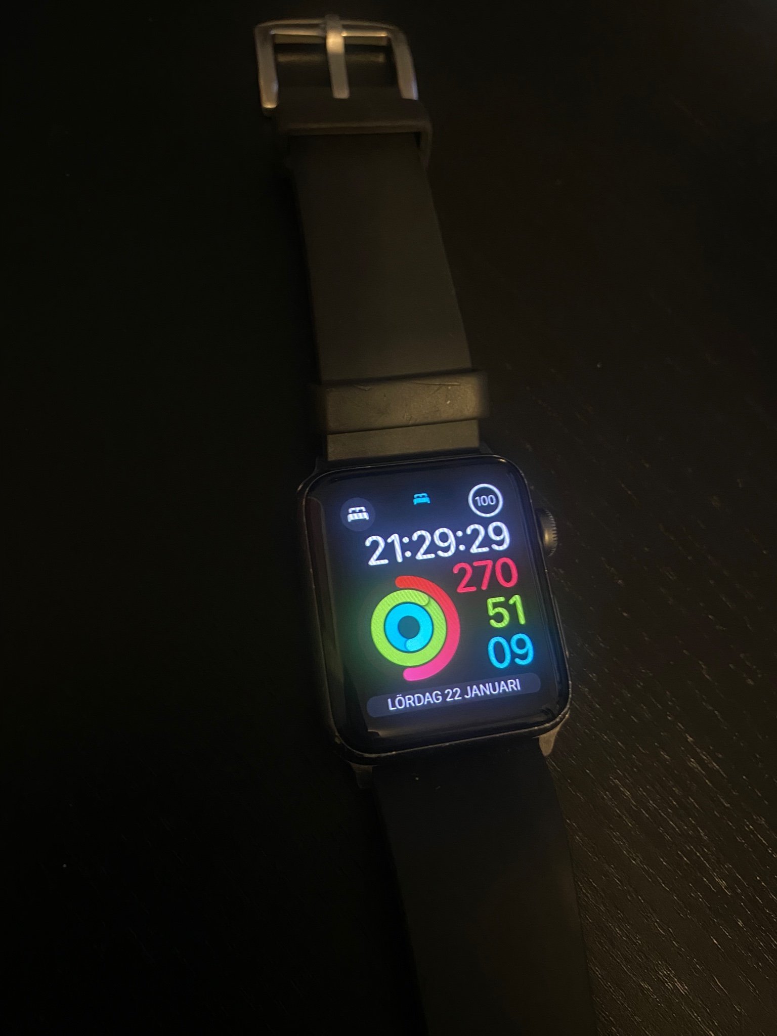 apple watch 3 space