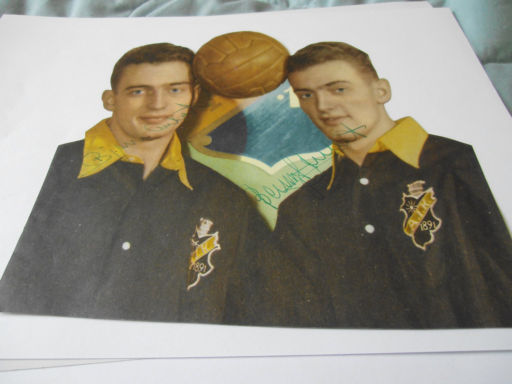 Björn och Bengt ANLERT AIK. 18.. Köp på Tradera