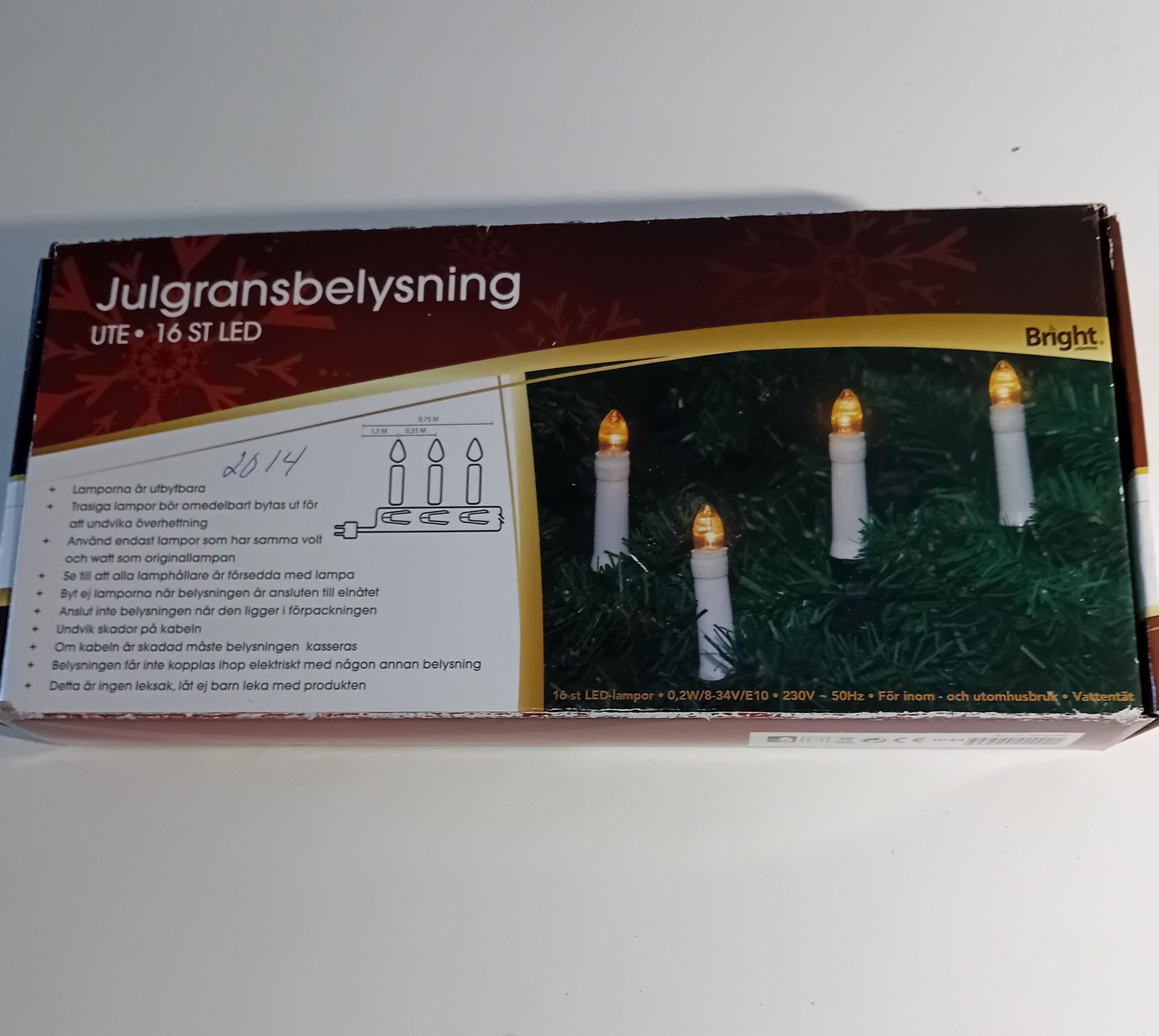 Se produkter som liknar Julgransbelysning UTE 16 st L.. på Tradera