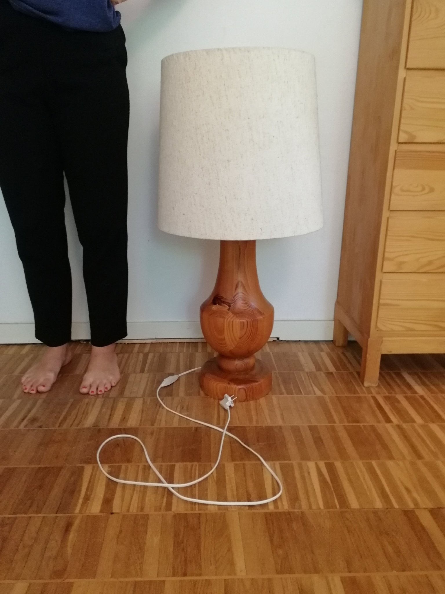 Golv lampa bordslampa retro 70 tal (407212253) ᐈ Köp på Tradera IKEA HEMI Golvlampa 80 tal. Belysning & Lampor Golvlampor