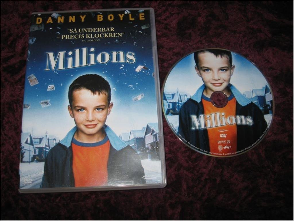 MILLIONS (DANNY BOYLE,JAMES NESBITT,DAISY DONOVAN)DVD REG2
