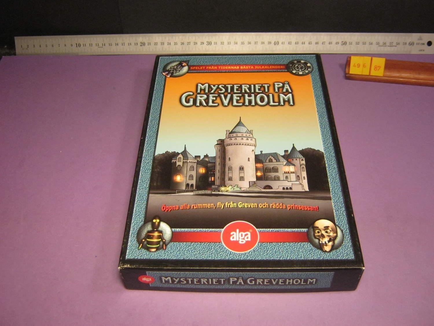 Mysteriet på Greveholm, Alga 1999, Komplett i Mycket fint skick