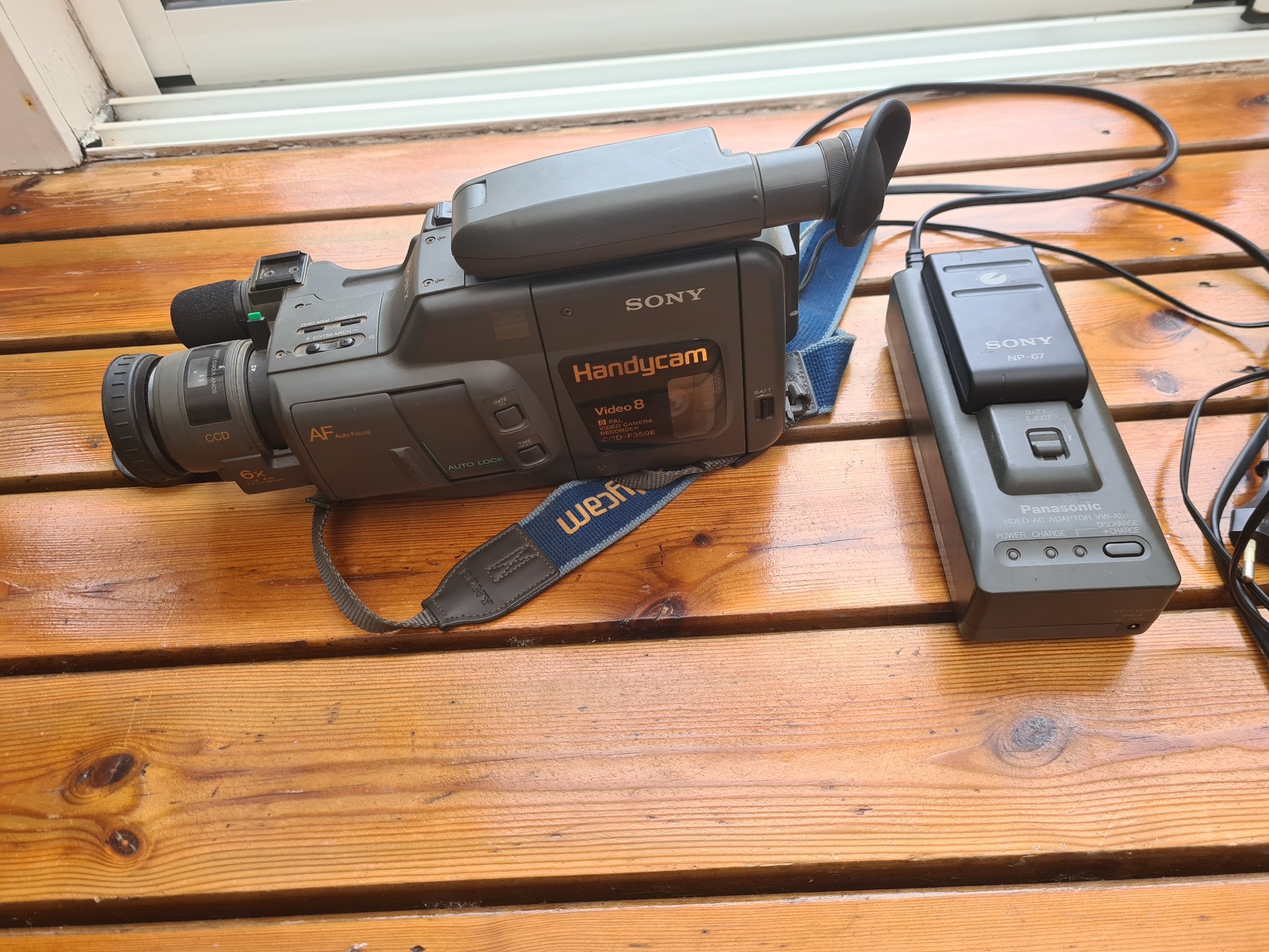 Sony Handycam video 8 CCDF350E (406757072) ᐈ Köp på Tradera