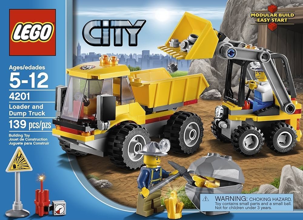 LEGO City 4201 Lastare Och Tippbil Köp på Tradera (622765566)