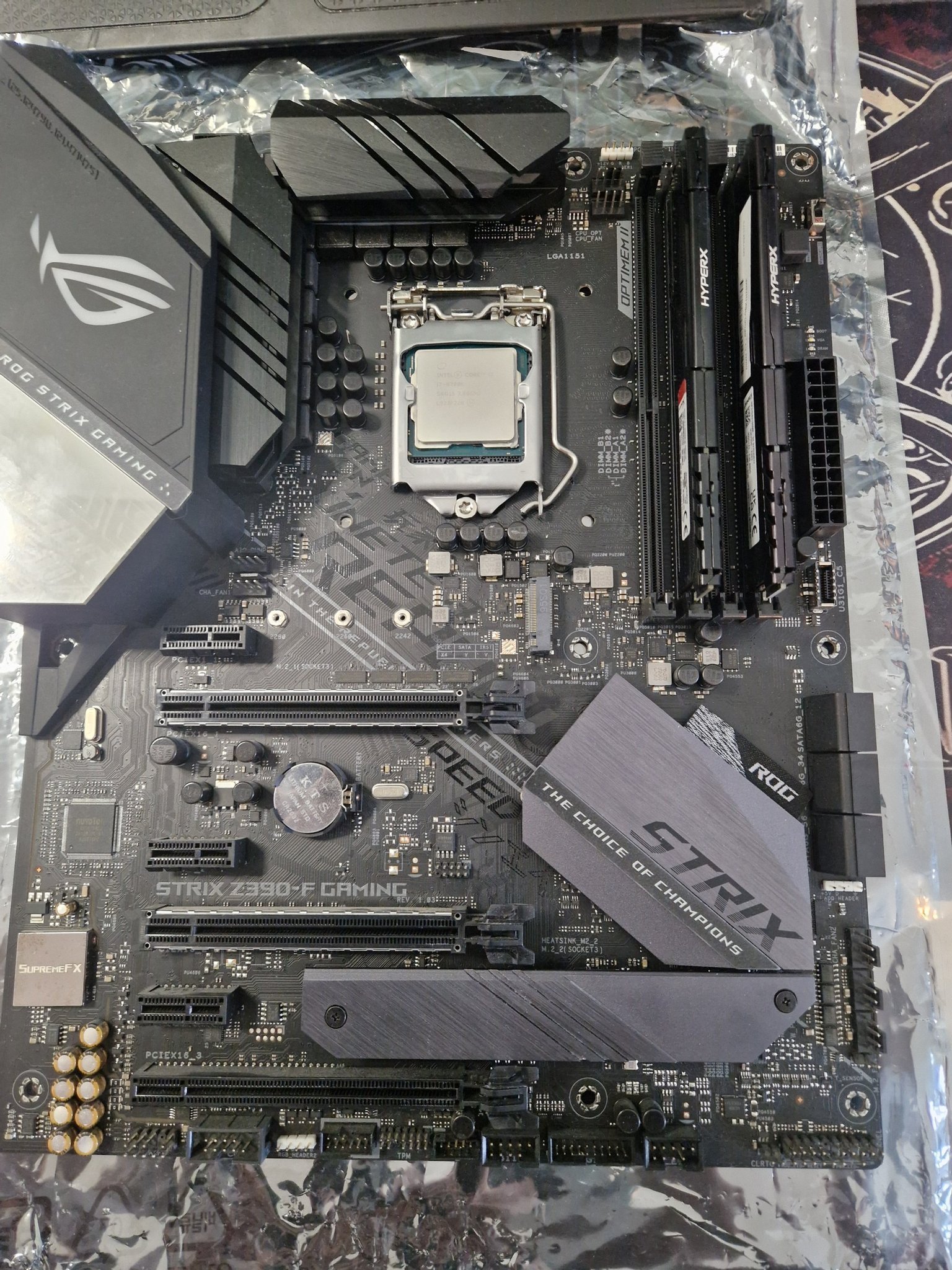 ASUS ROG Strix Z390-F Gaming Moderkort med Inte.. | Köp på Tradera