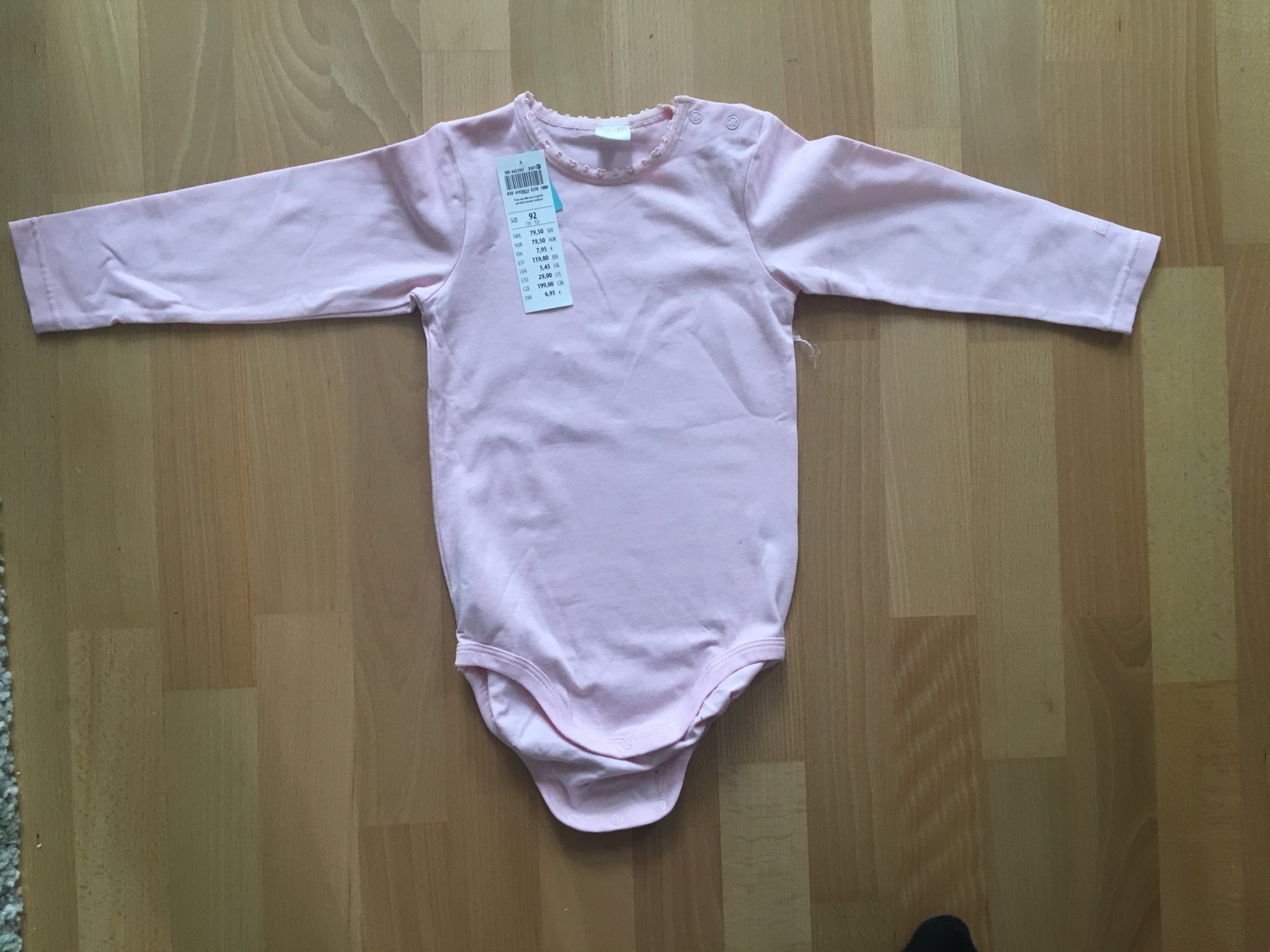body storlek 92