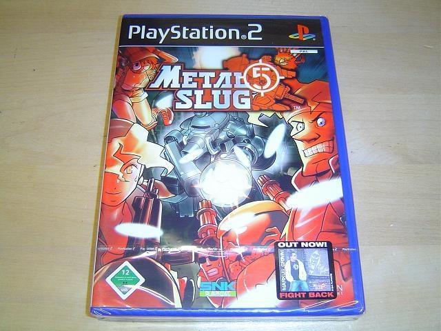 Metal Slug 5 Sony Playstation 2 PS2 *NYTT*