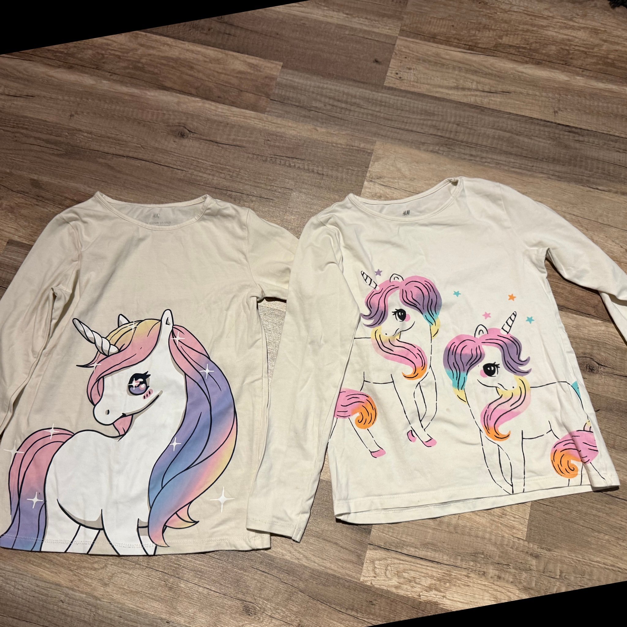 H&M långärmade toppar med Enhörning unicorn Köp på Tradera