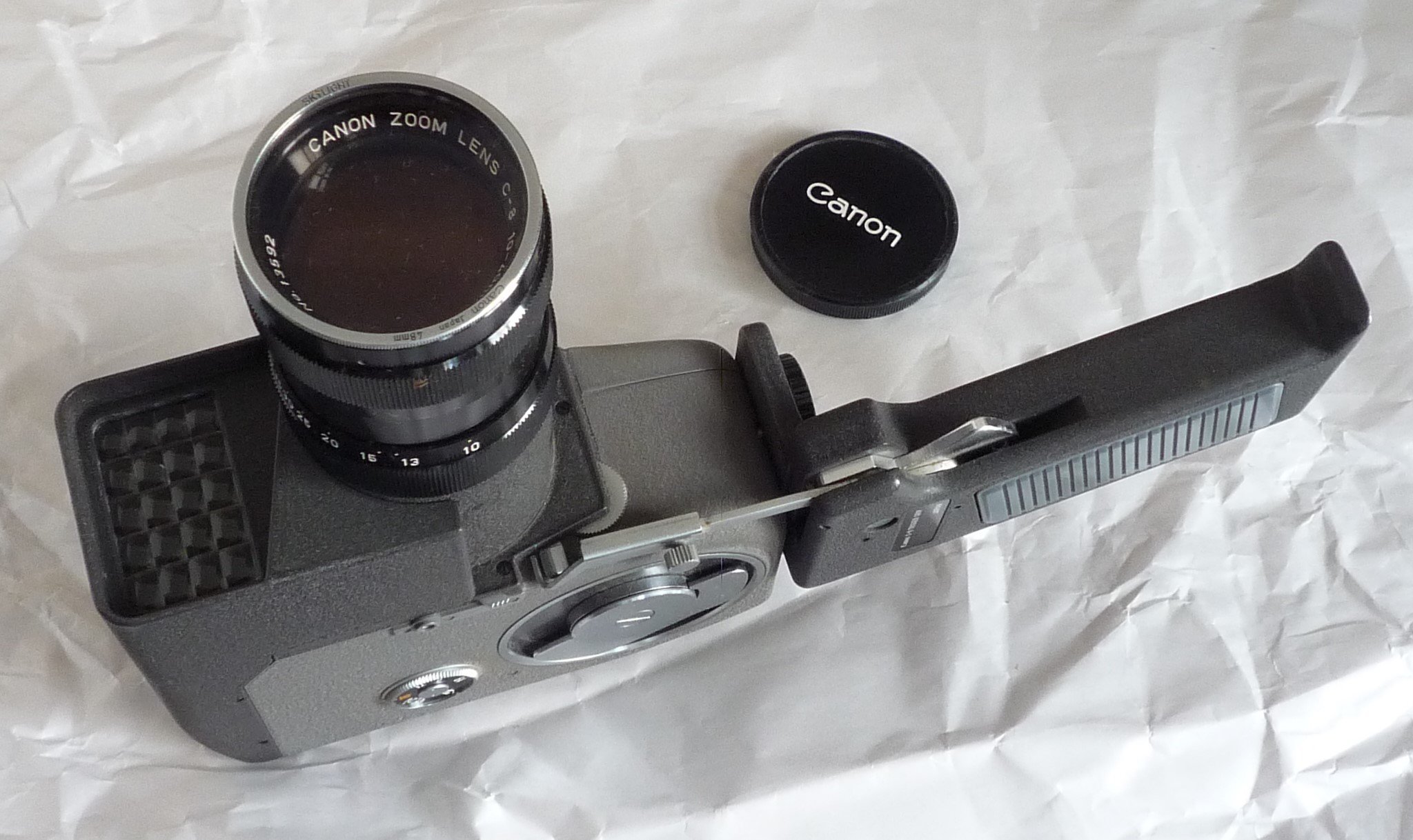 Canon Reflex Zoom 8 film kamera med handtag frå.. Köp på Tradera (610356731)