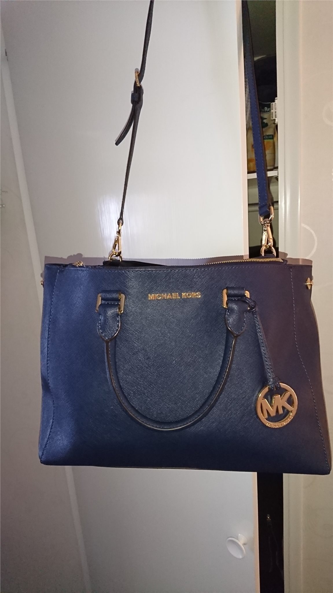 michael kors väska blå michael kors väska blå