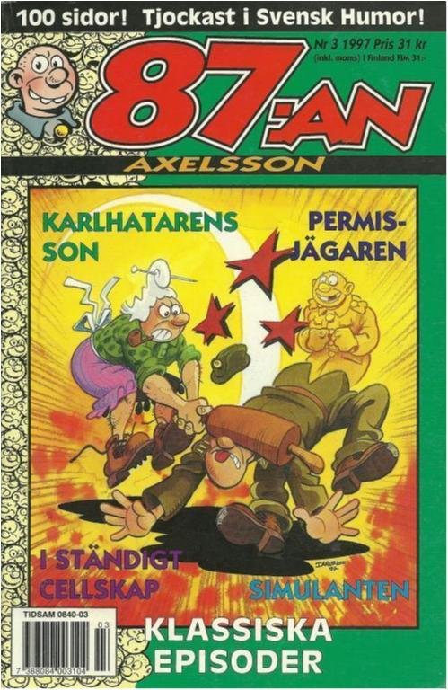 87:an Axelsson Nr. 3 1997