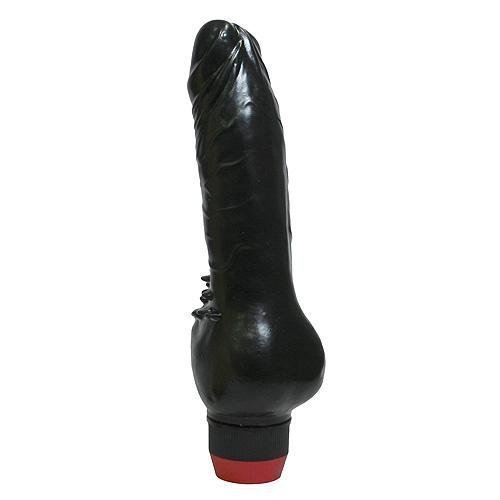 UTROP 1 KR BULLY BOY SVART DILDO MED MULTISPEED KONTROLL