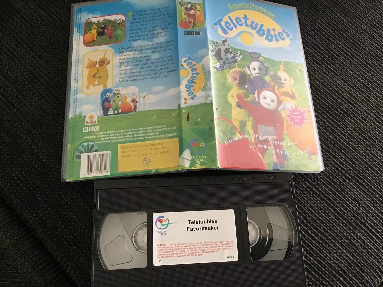 TELETUBBIES FAVORITSAKER VHS SVENSK TAL (349931716) ᐈ Köp på Tradera