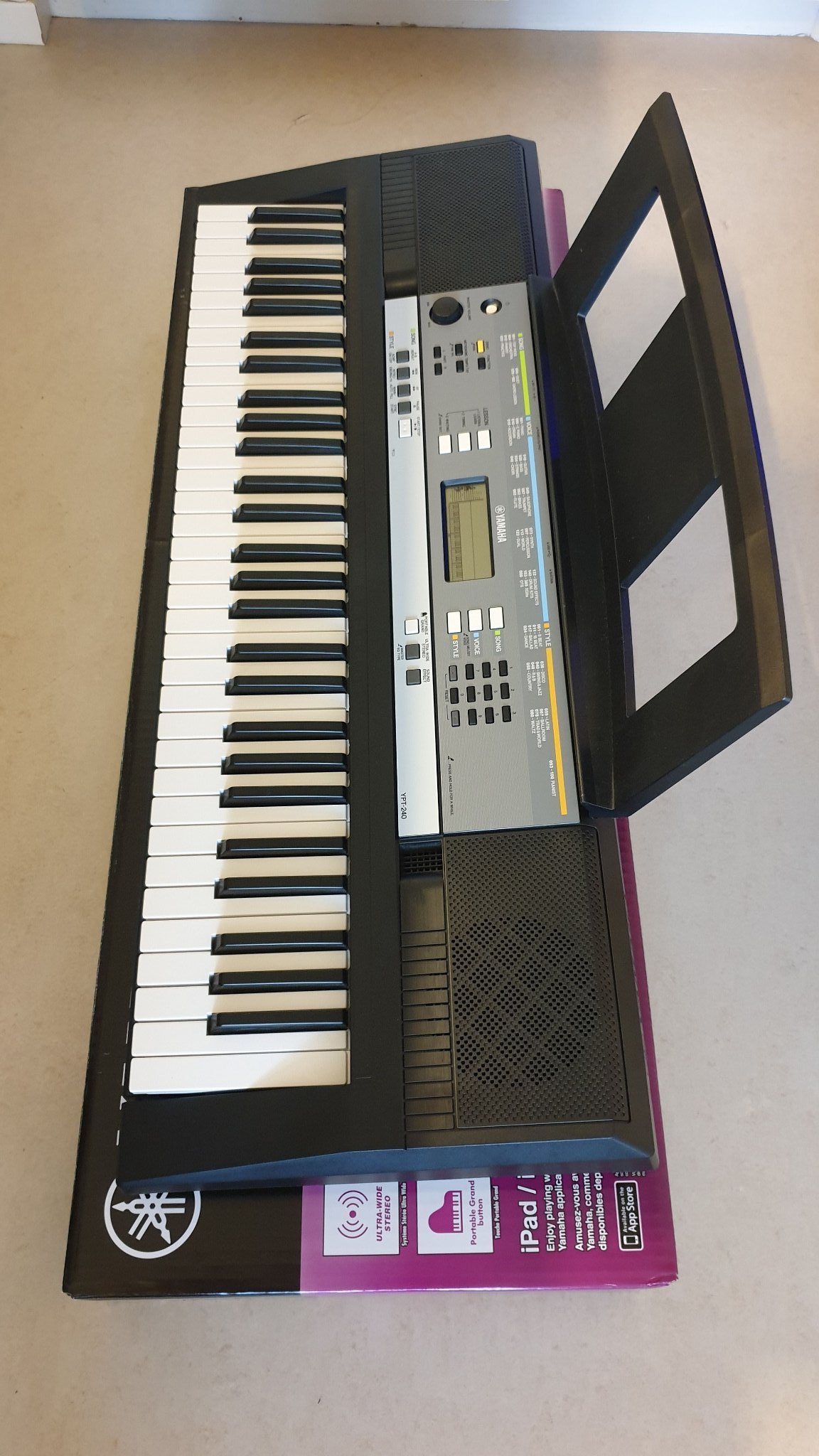 Keyboard Yamaha YPT240. (409666904) ᐈ Köp på Tradera