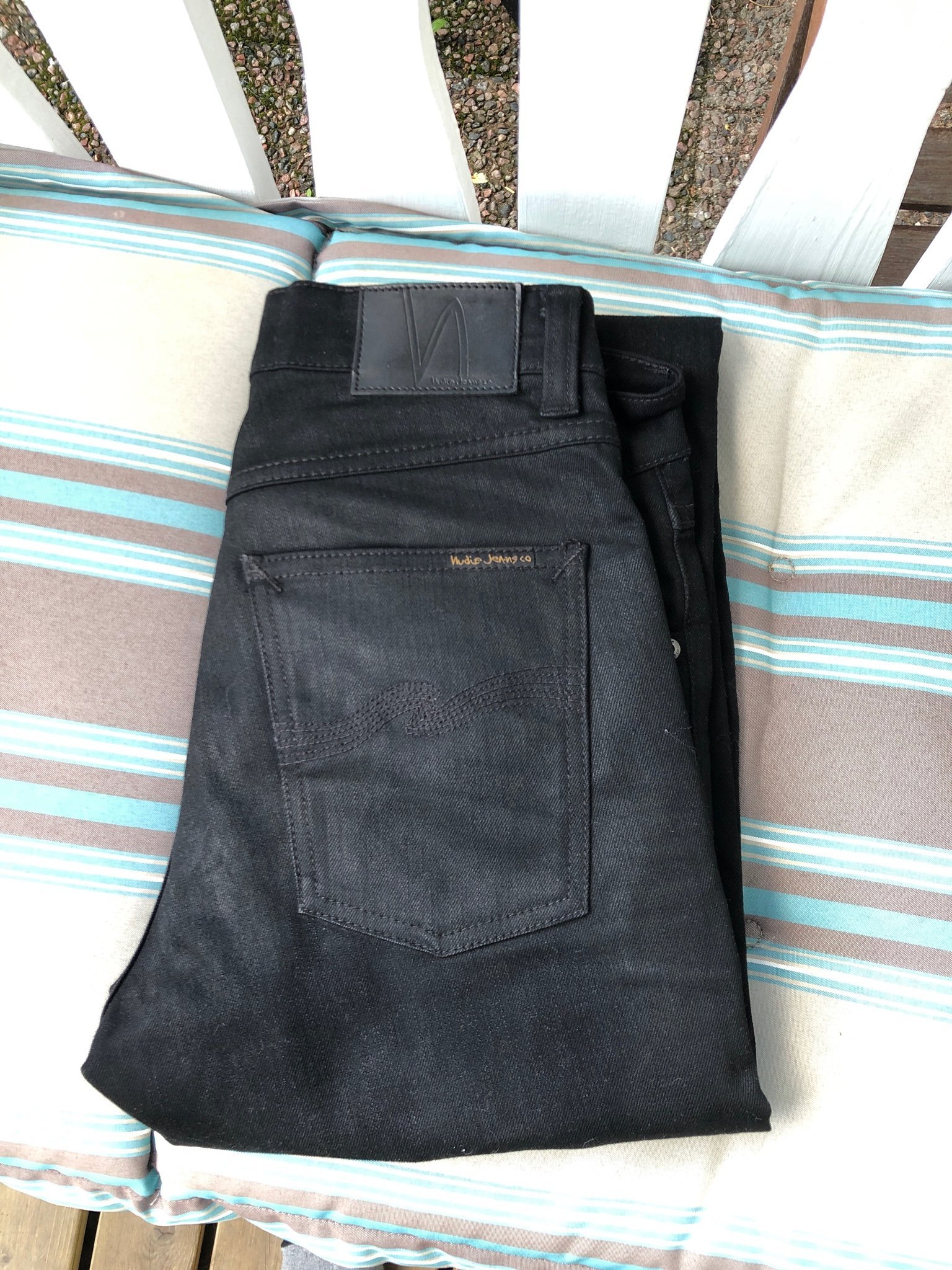 Svarta Nudie Jeans (W:28, L:30)