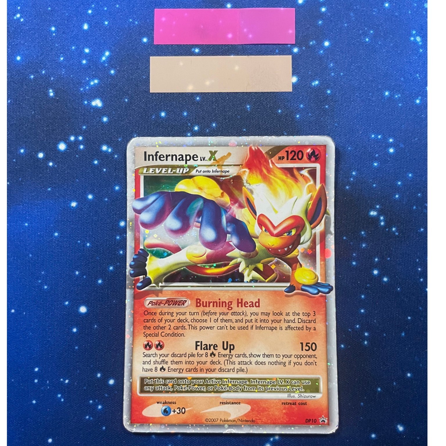  Pokemon - Infernape LV.X – DP10 – Promotional (DP10) - Diamond  and Pearl Black Star Promos - Holo : Toys & Games