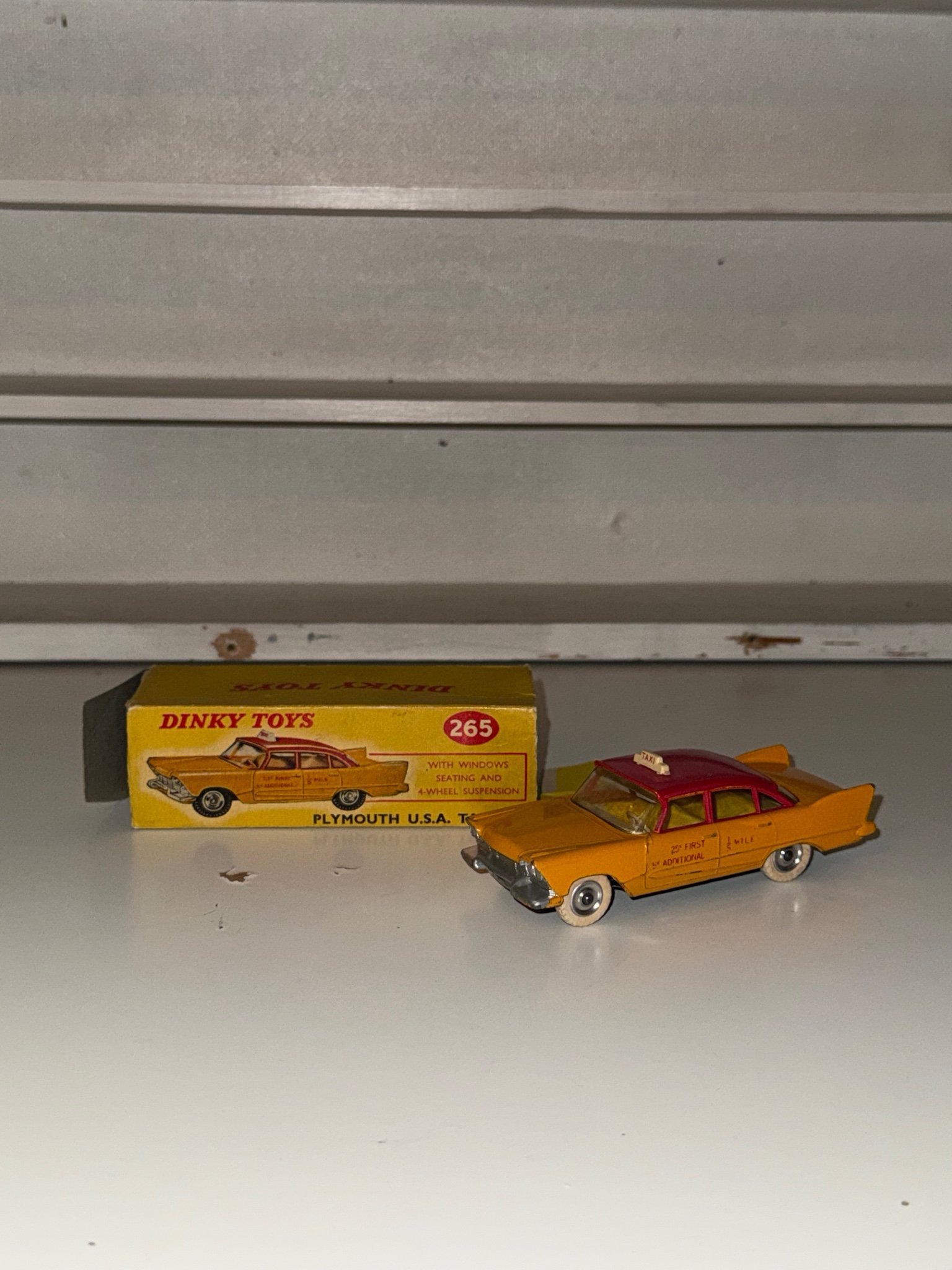 Dinky Toys Plymouth U.S.A. Taxi 26.. | Köp från SmockAB på Tradera