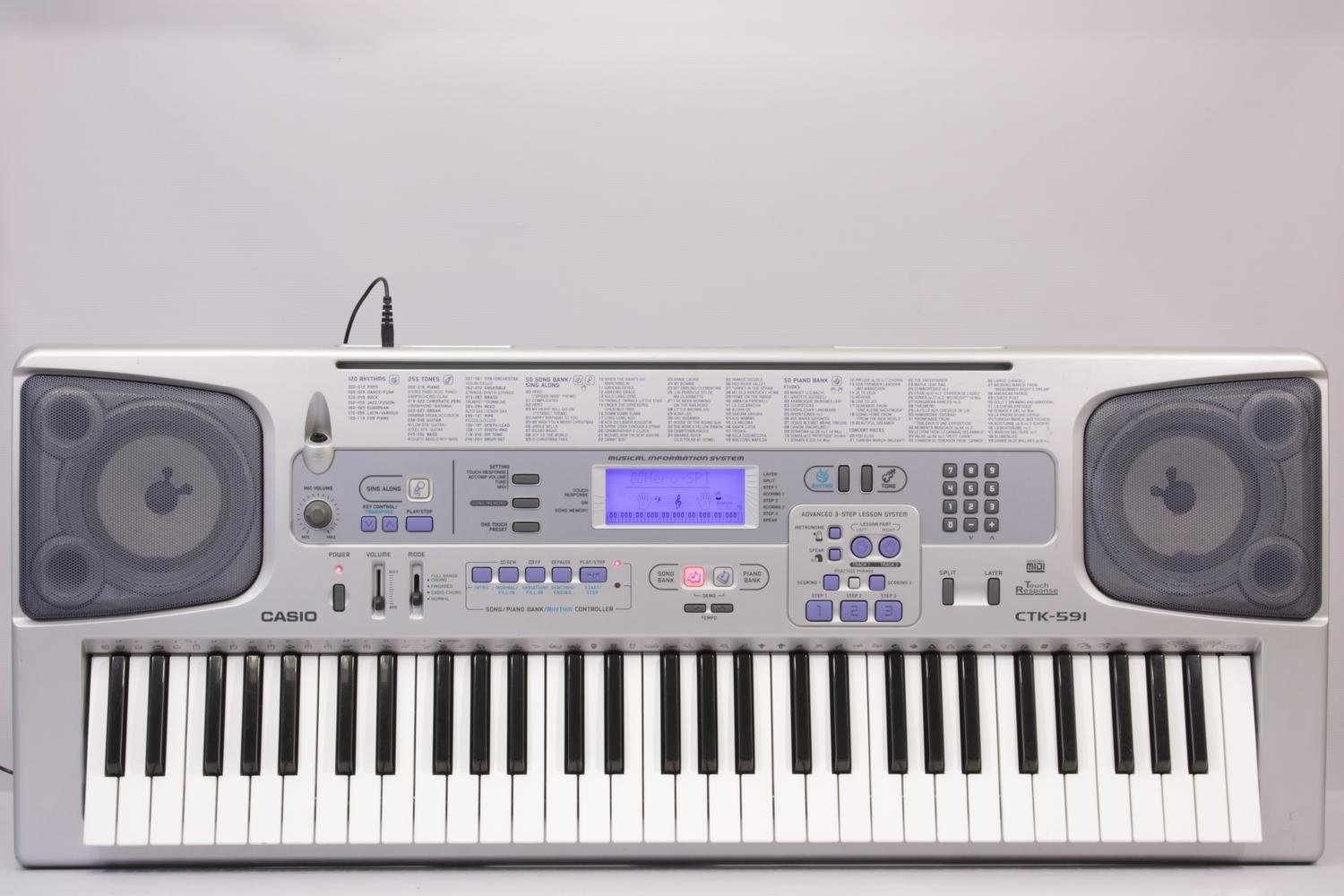 Casio CTK591 FullSize 61 Key Ke.. (408207250) ᐈ Massiartdesign på Tradera