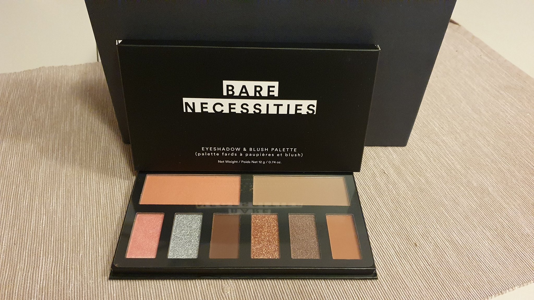 bare necessities eyeshadow and blush palette