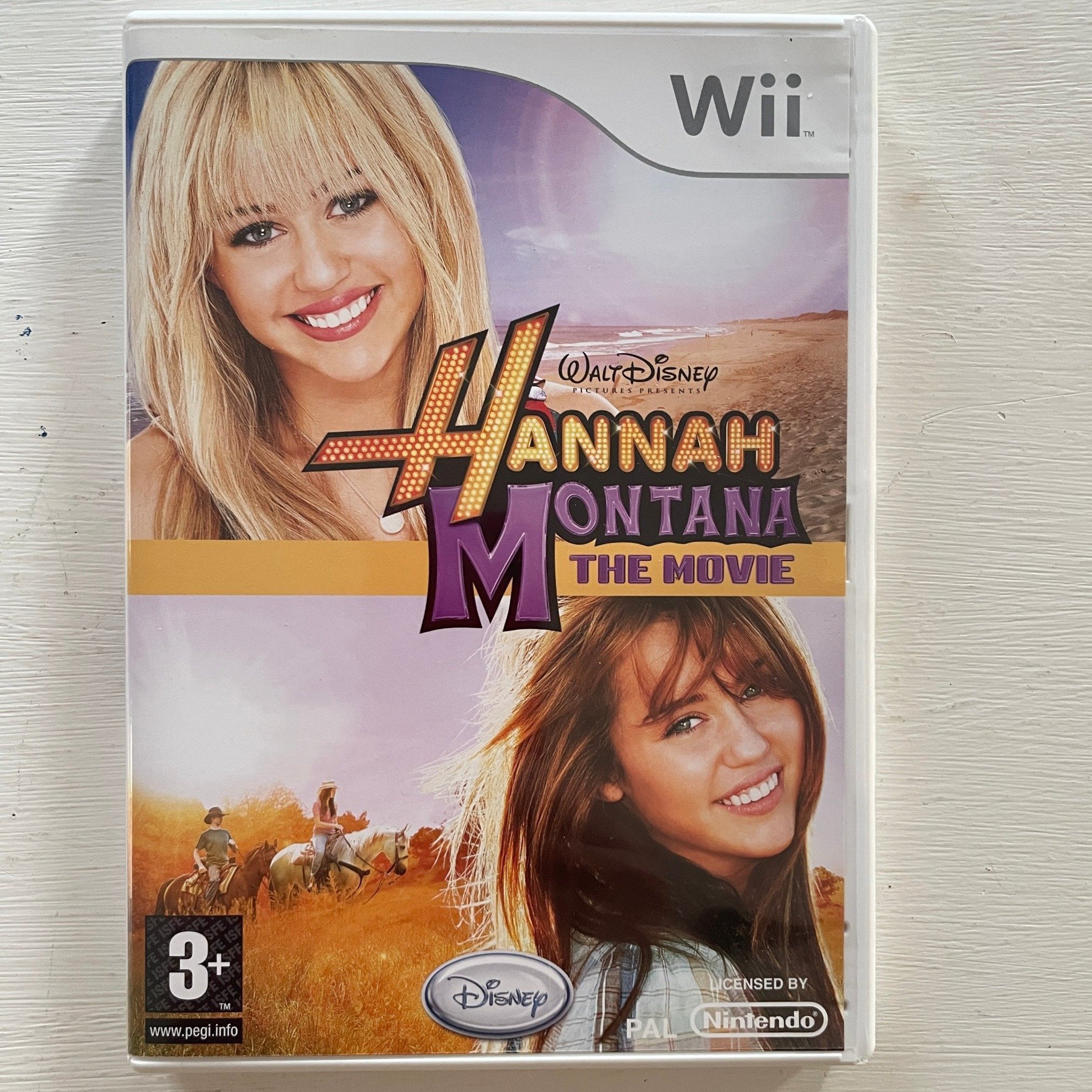 Nintendo Wii – Hannah Montana: The Movie • Komplett • Fint skick • PAL