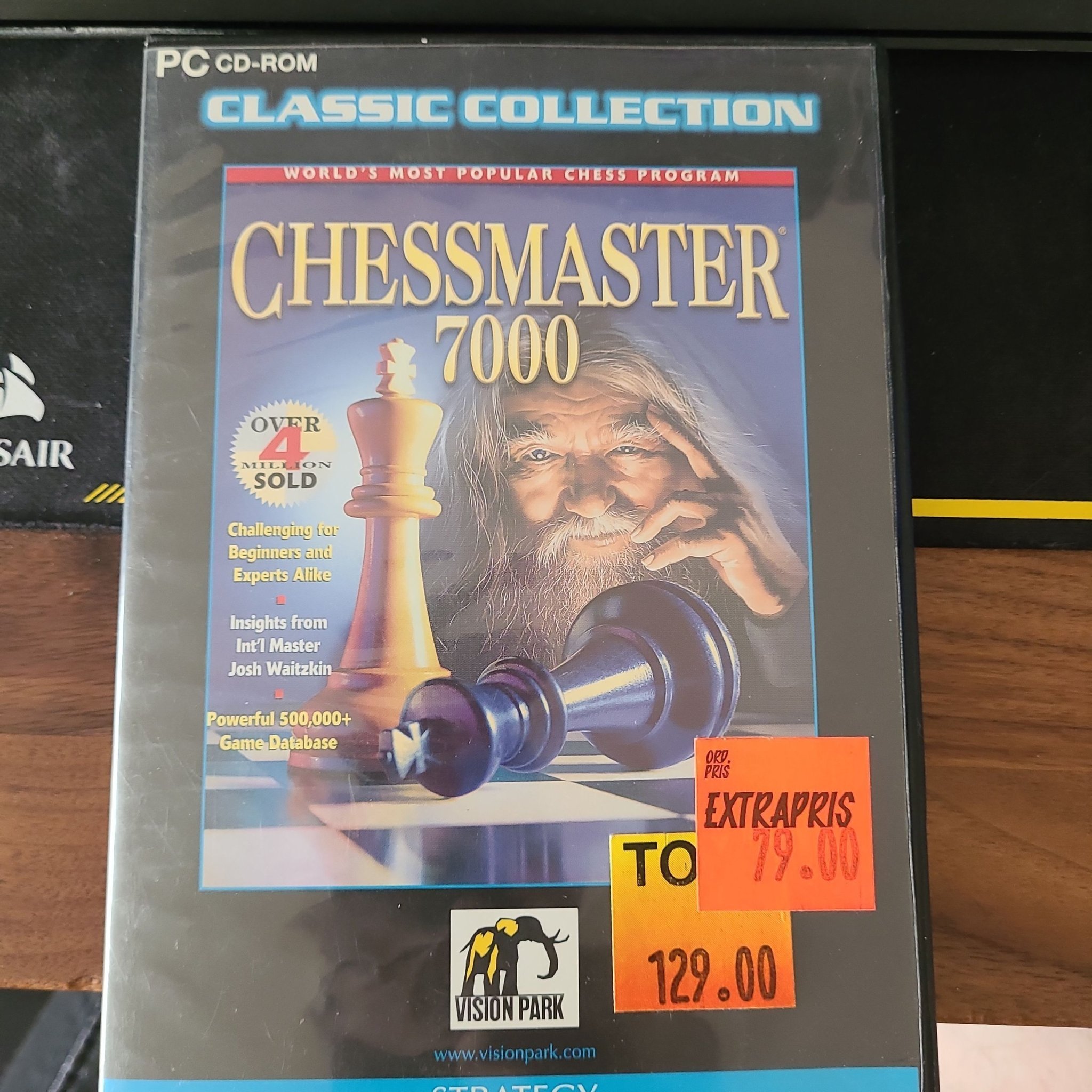 Chessmaster 7000 Win 95 98 PC CDROM Ubisoft Chess Game