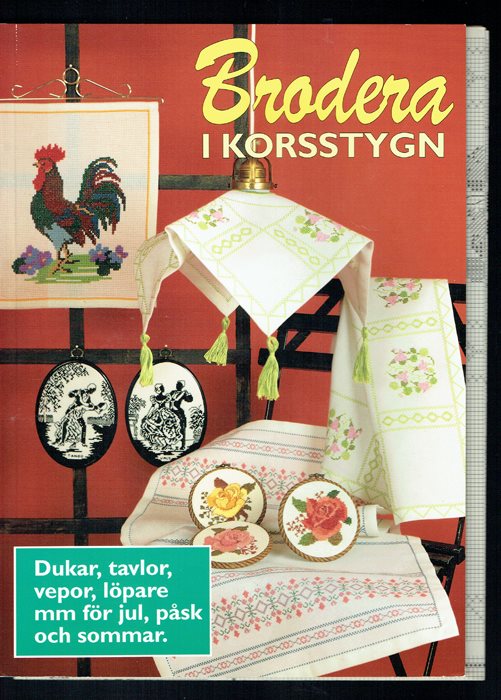 Brodera i korsstygn för jul påsk och sommar (.. (306495965) ᐈ Köp på Tradera