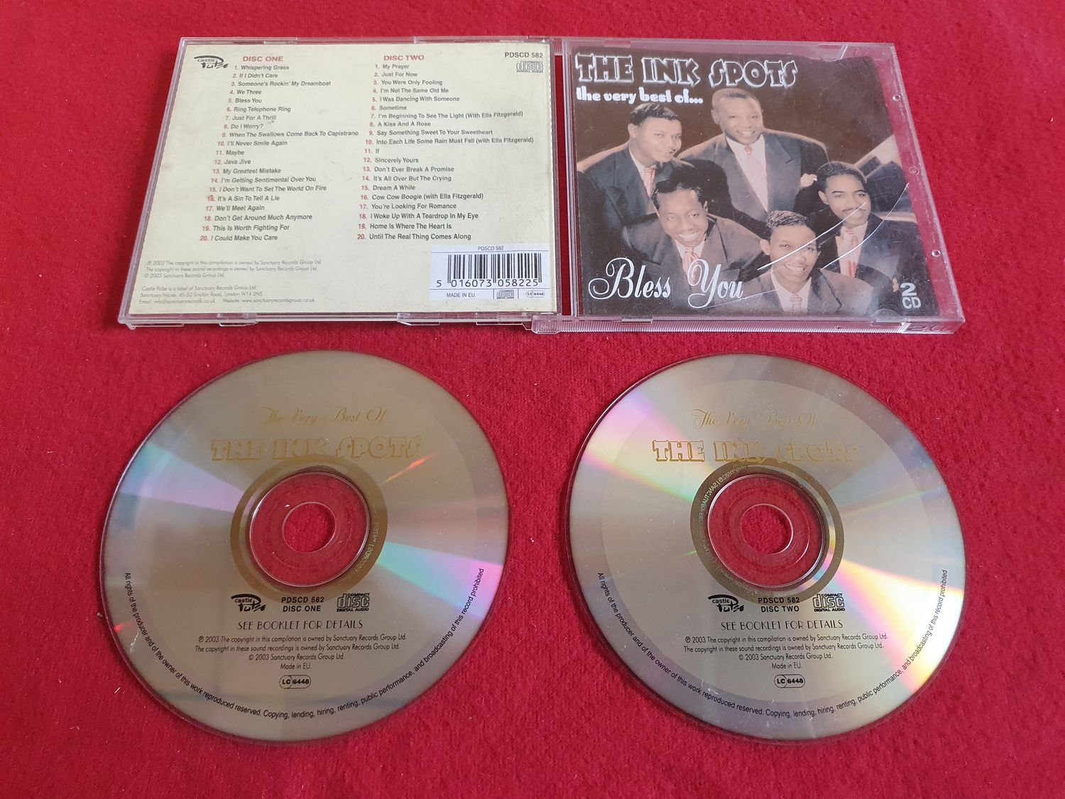 Se produkter som liknar THE INK SPOTS BLESS YOU THE V.. på Tradera