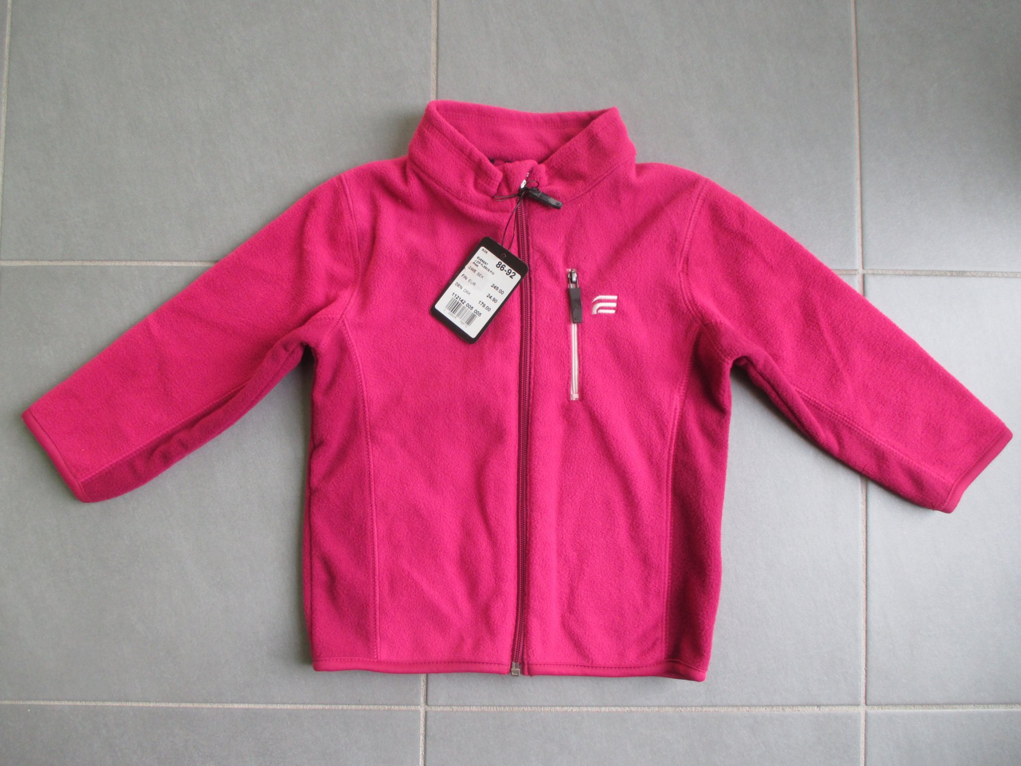 Fleecejacka fleece Everest cerise rosa strl 86 .. (400749750 Fleecejacka fleece Everest cerise rosa strl 86 .. (400749750