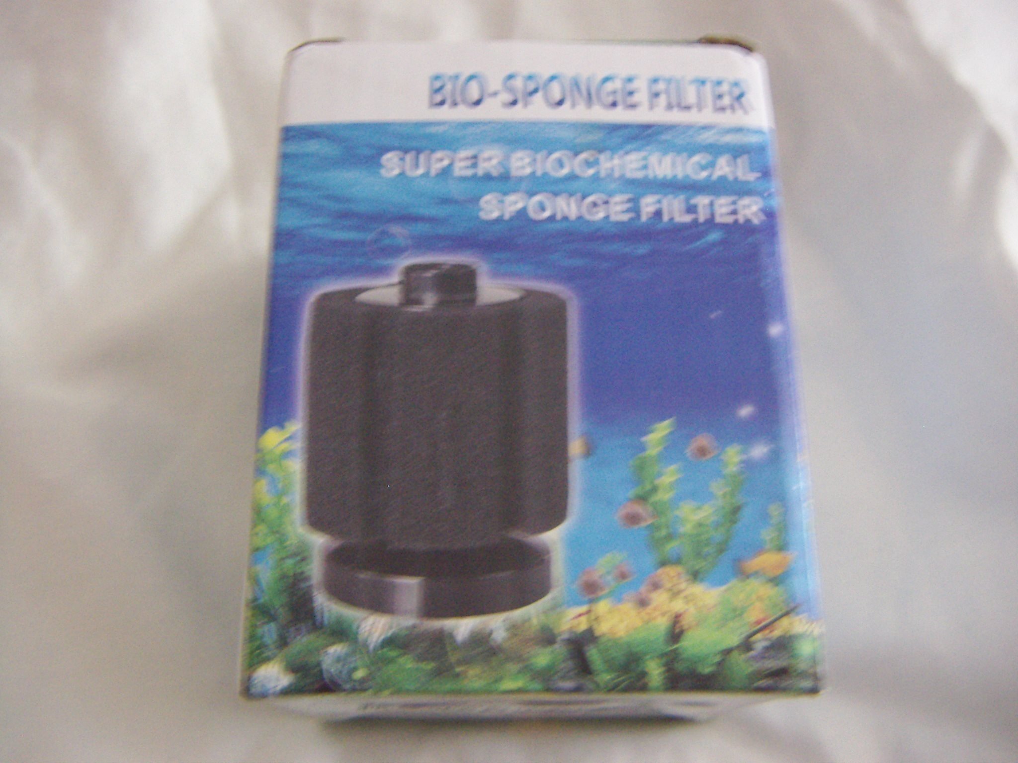 Helt Nytt Luftdrivet Akvariefilter i förpackning passande Akvarium 10-60 liter.