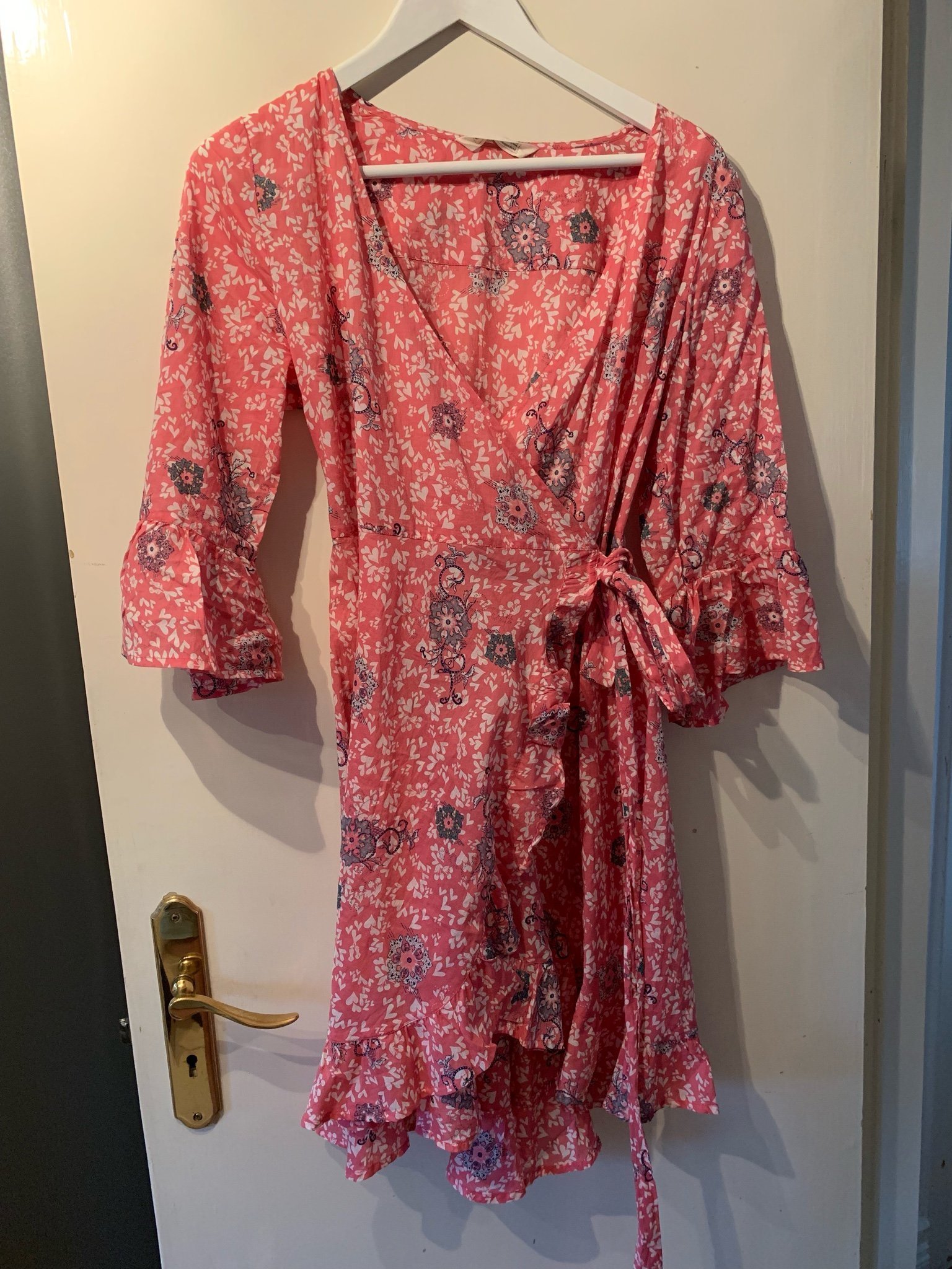 lush shake wrap dress