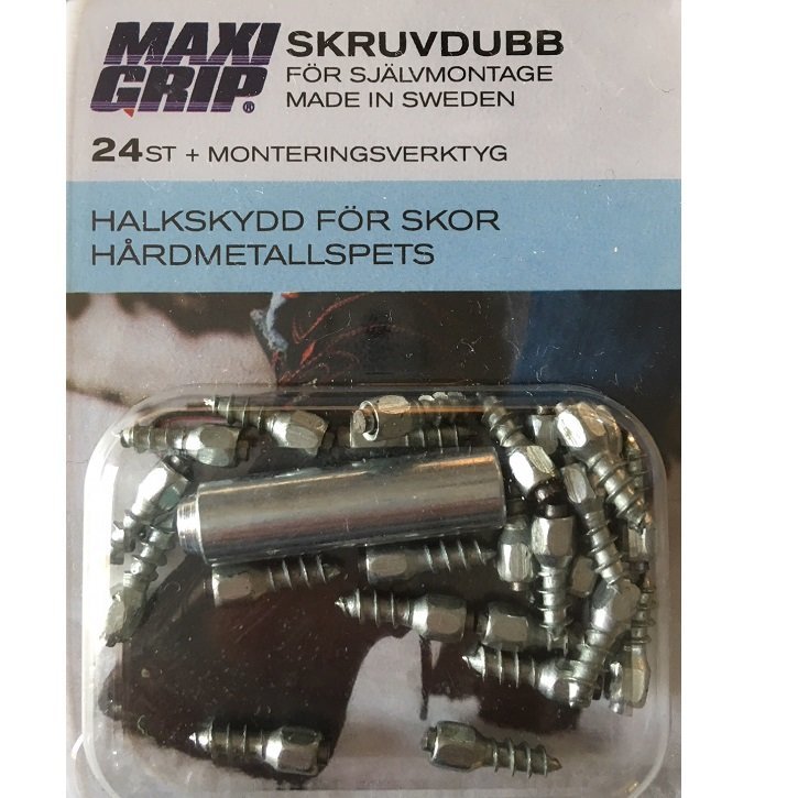 spikes löparskor, monterbara dubb terrängläparskor, MAXIGRIP HM11 24 pack 1124 spikes löparskor, monterbara dubb terrängläparskor, MAXIGRIP HM11 24 pack 1124