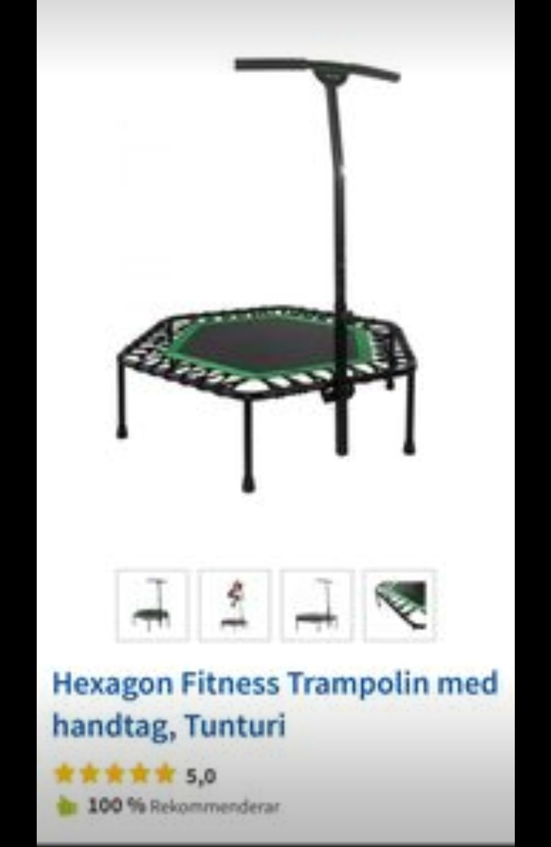 Tunturi hexagon fitness trampoline sale