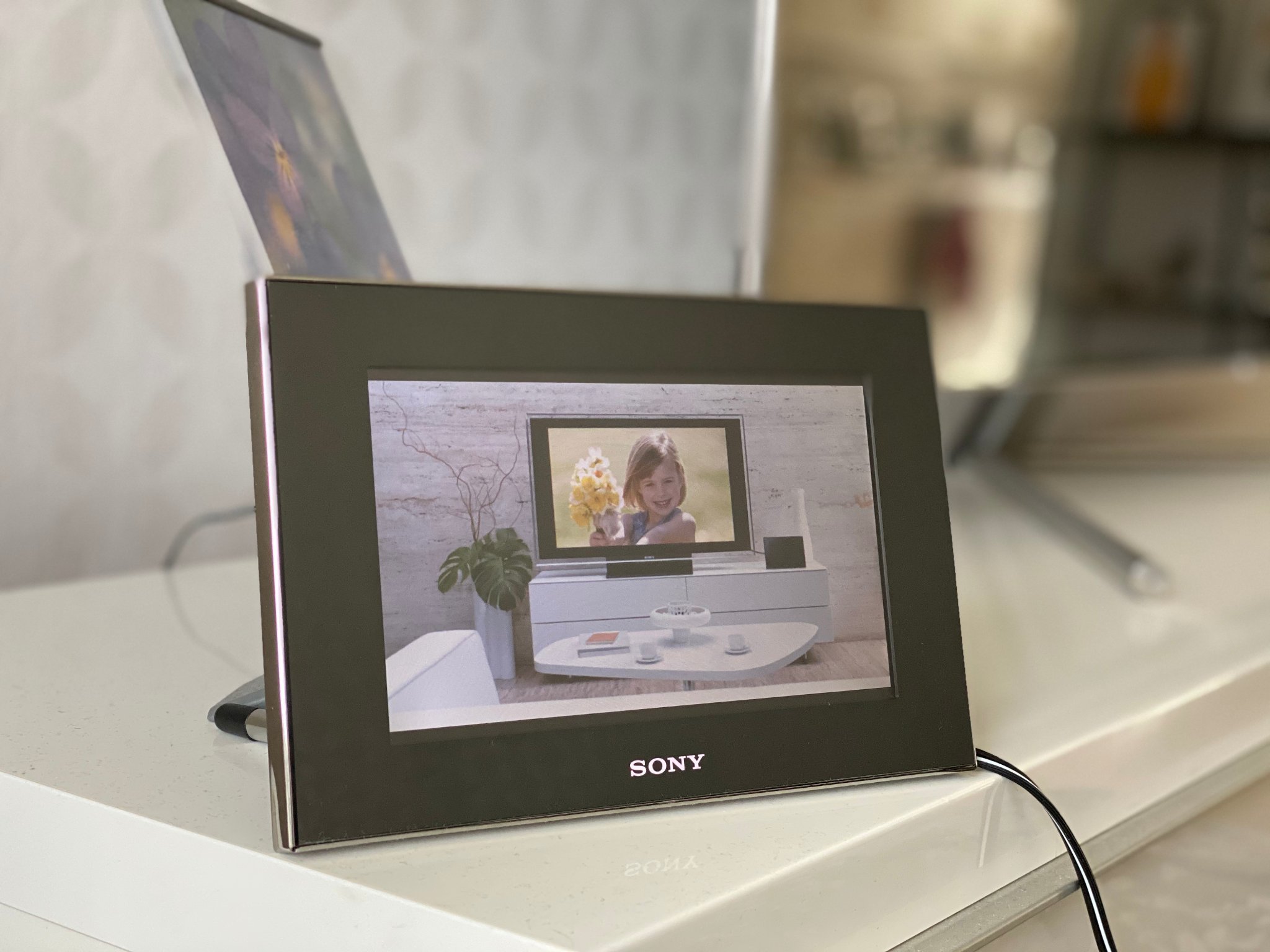 Sony dpf v700 digital photo frame (422757519) ᐈ Köp på Tradera
