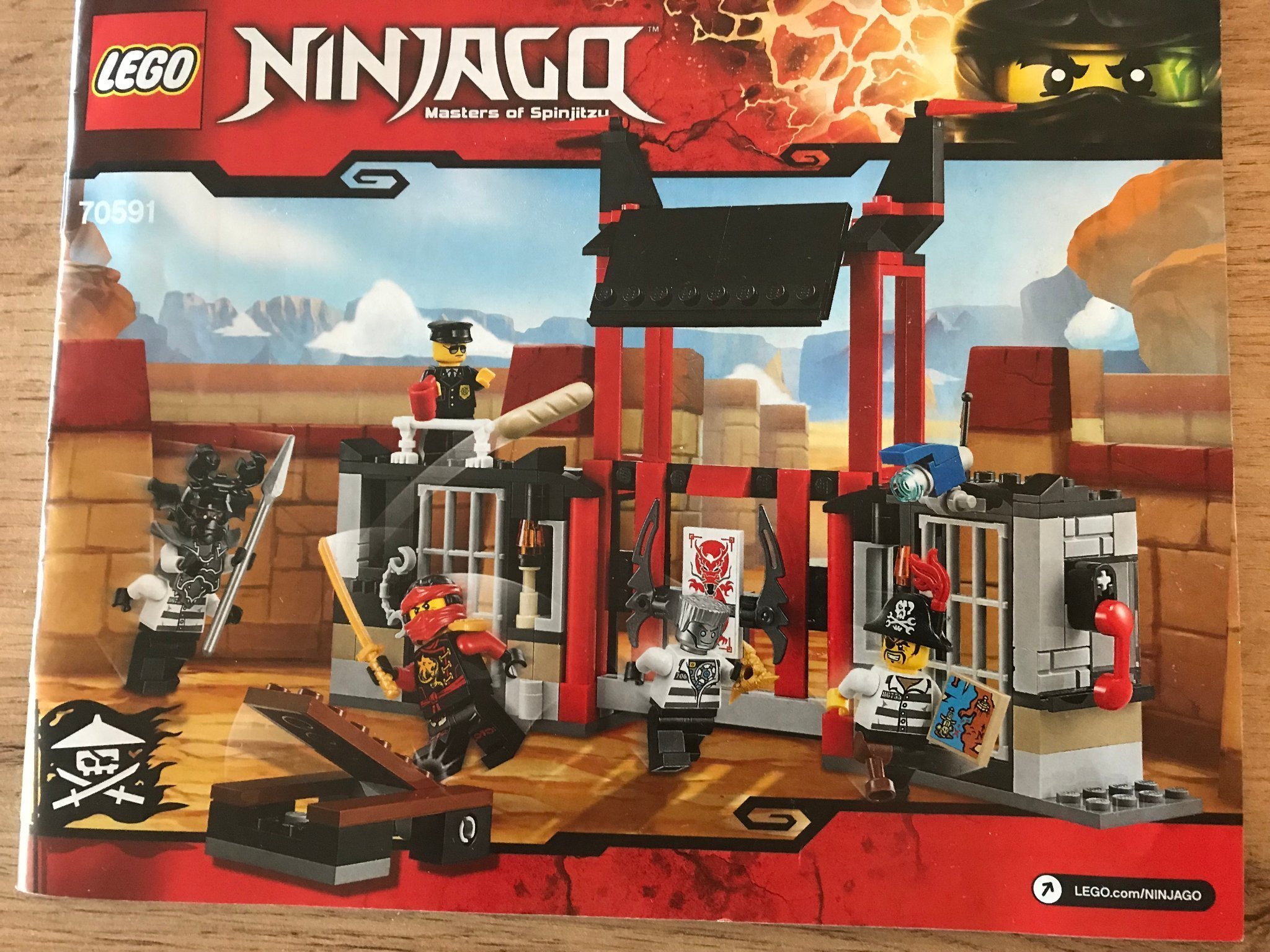 lego ninjago kryptarium prison breakout