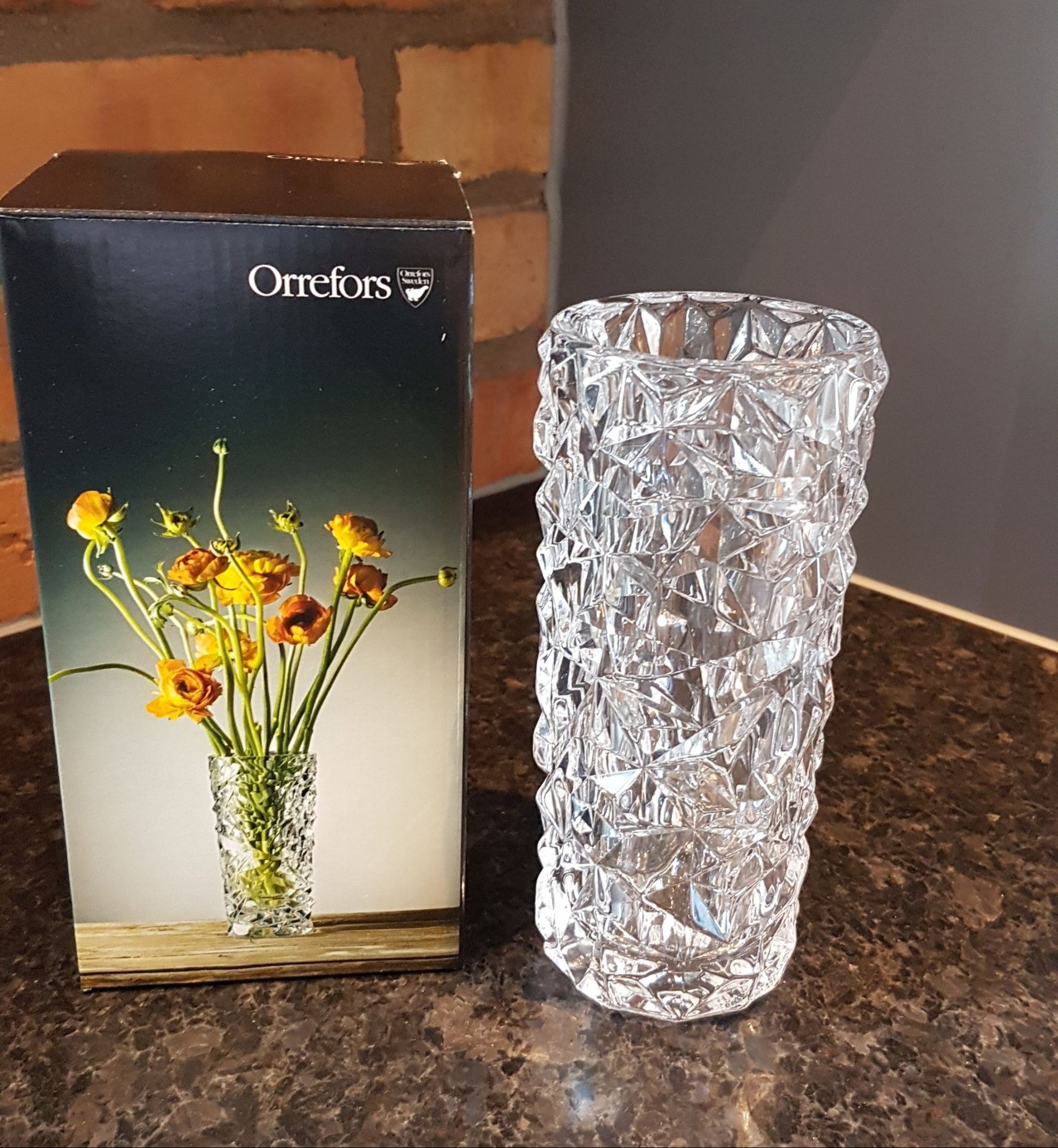 Orrefors carat vas Orrefors carat vas
