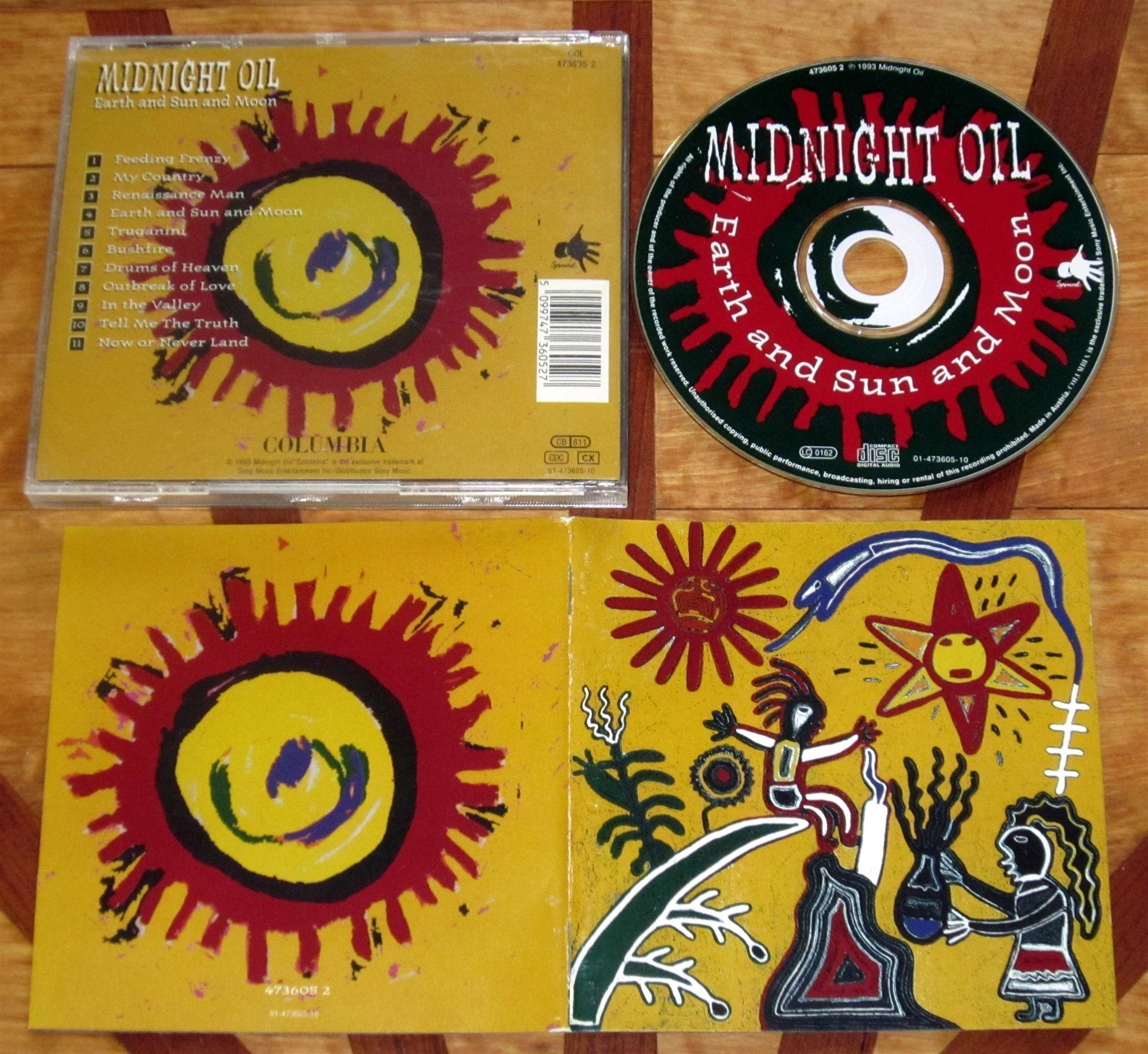 Midnight Oil, Earth and sun and moon, CDskiva,.. (472442367) Köp på