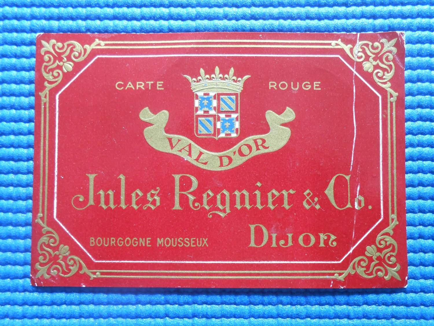 Etikett Carte Rogue Valdor Bourgogne Mosseux Di.. Köp på Tradera