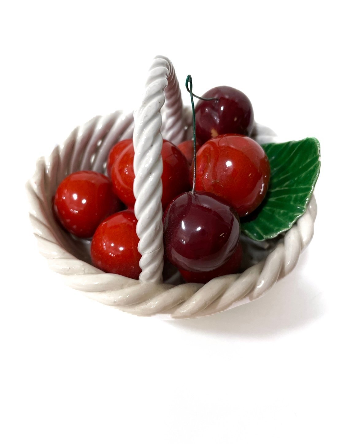 Vintage Bassano Ceramics handmade Italy fruktko.. Köp på Tradera