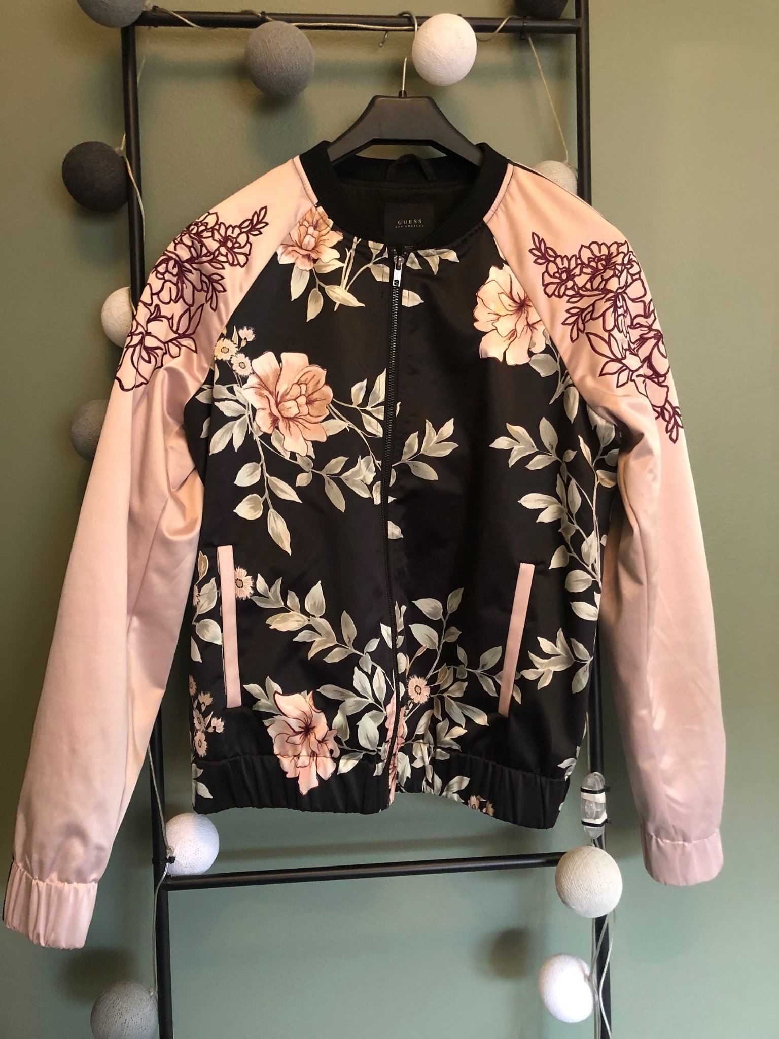 guess floral jacket